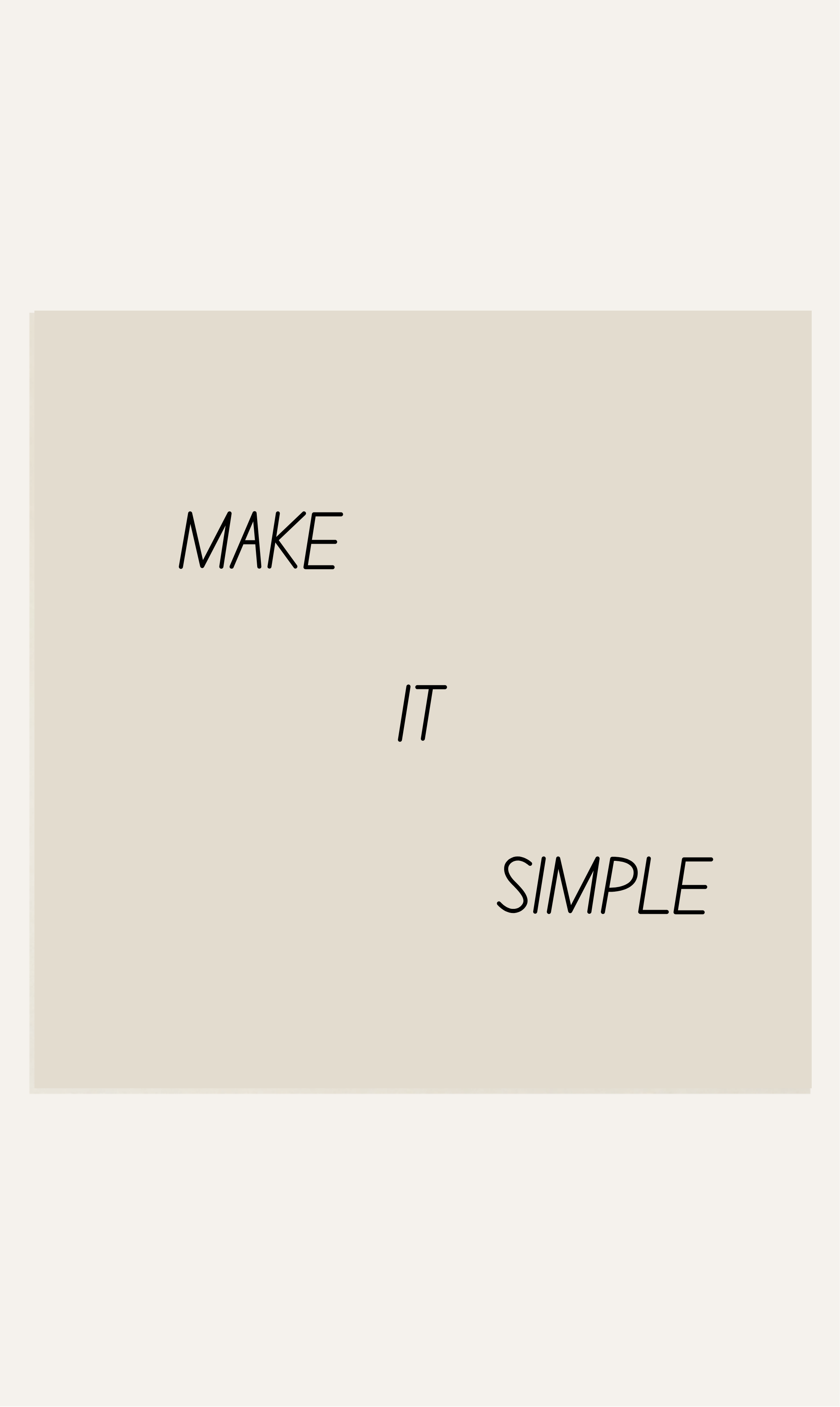 Simplification