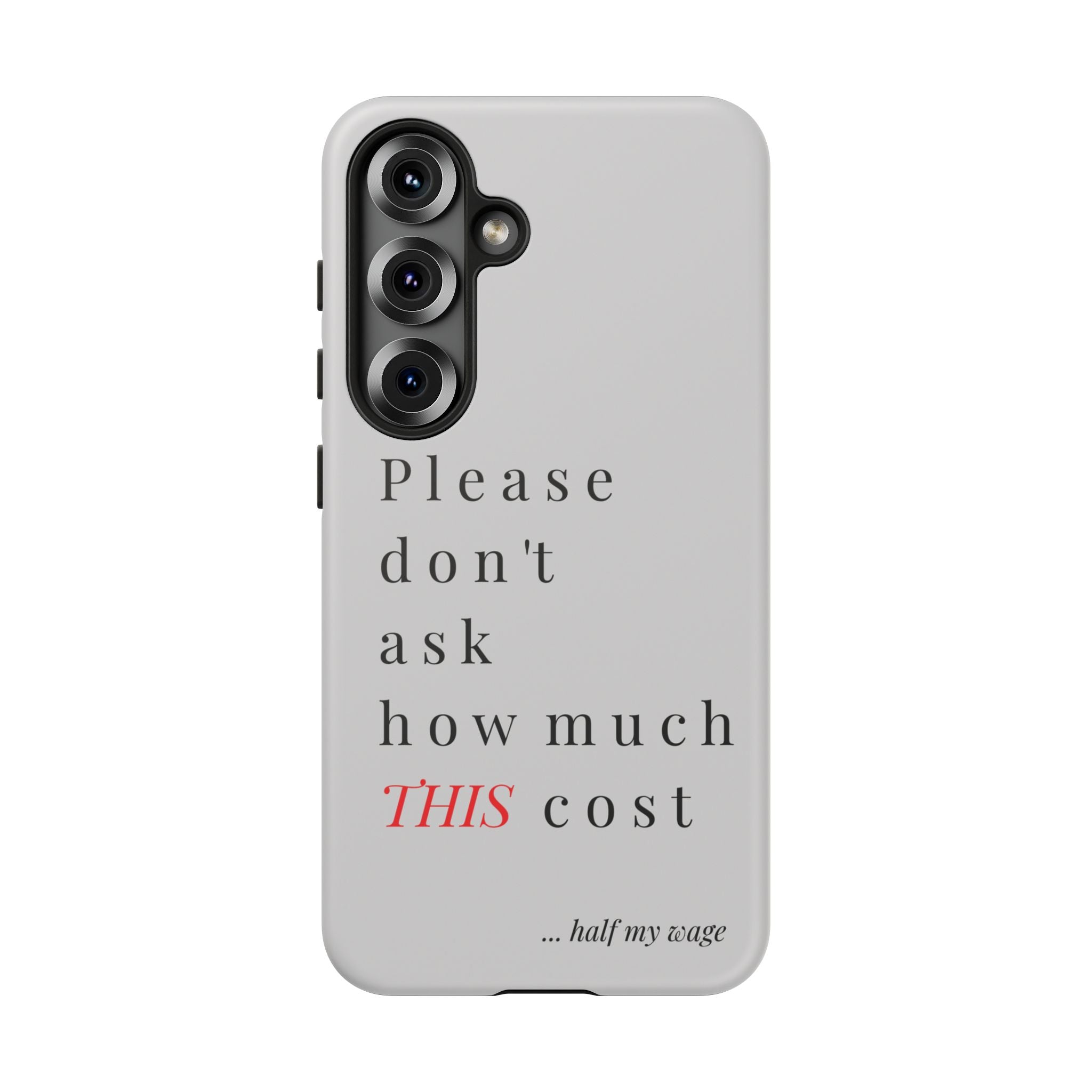 Just, please, don't