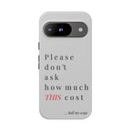 Just, please, don't