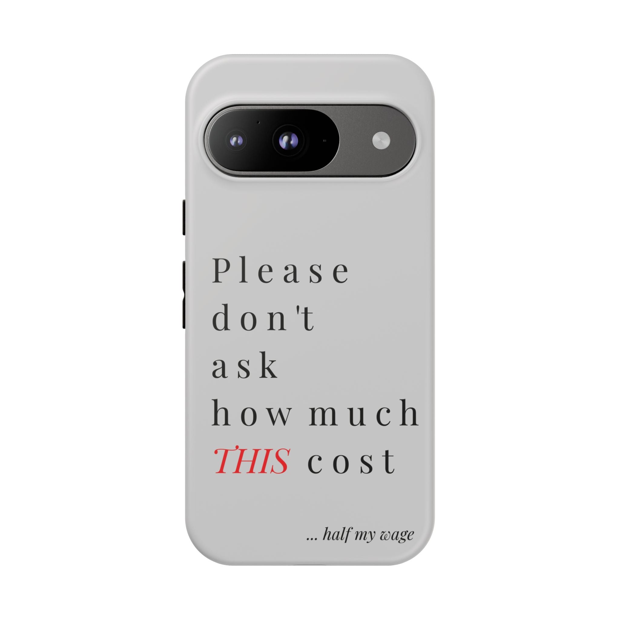 Just, please, don't