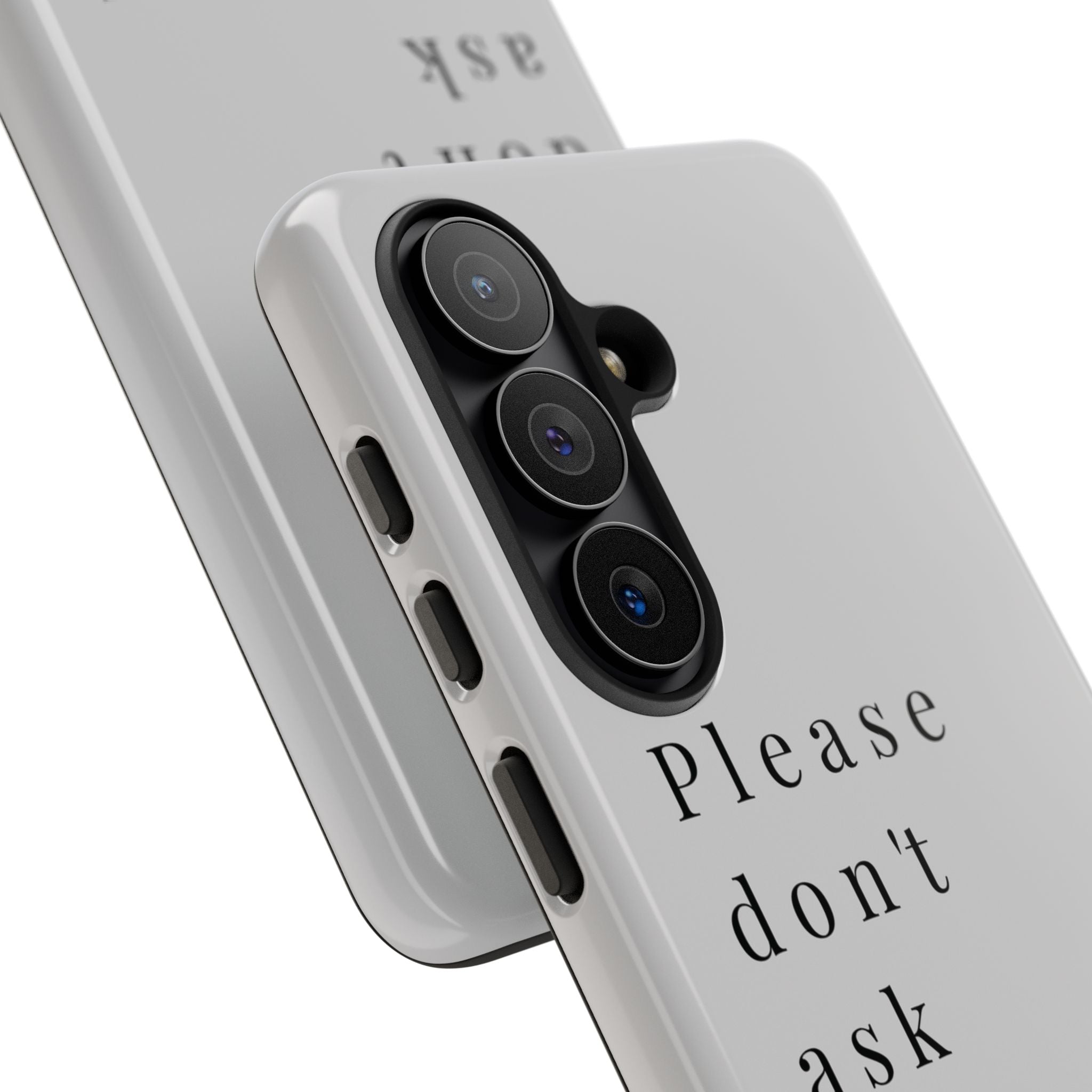 Just, please, don't