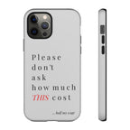 Just, please, don't