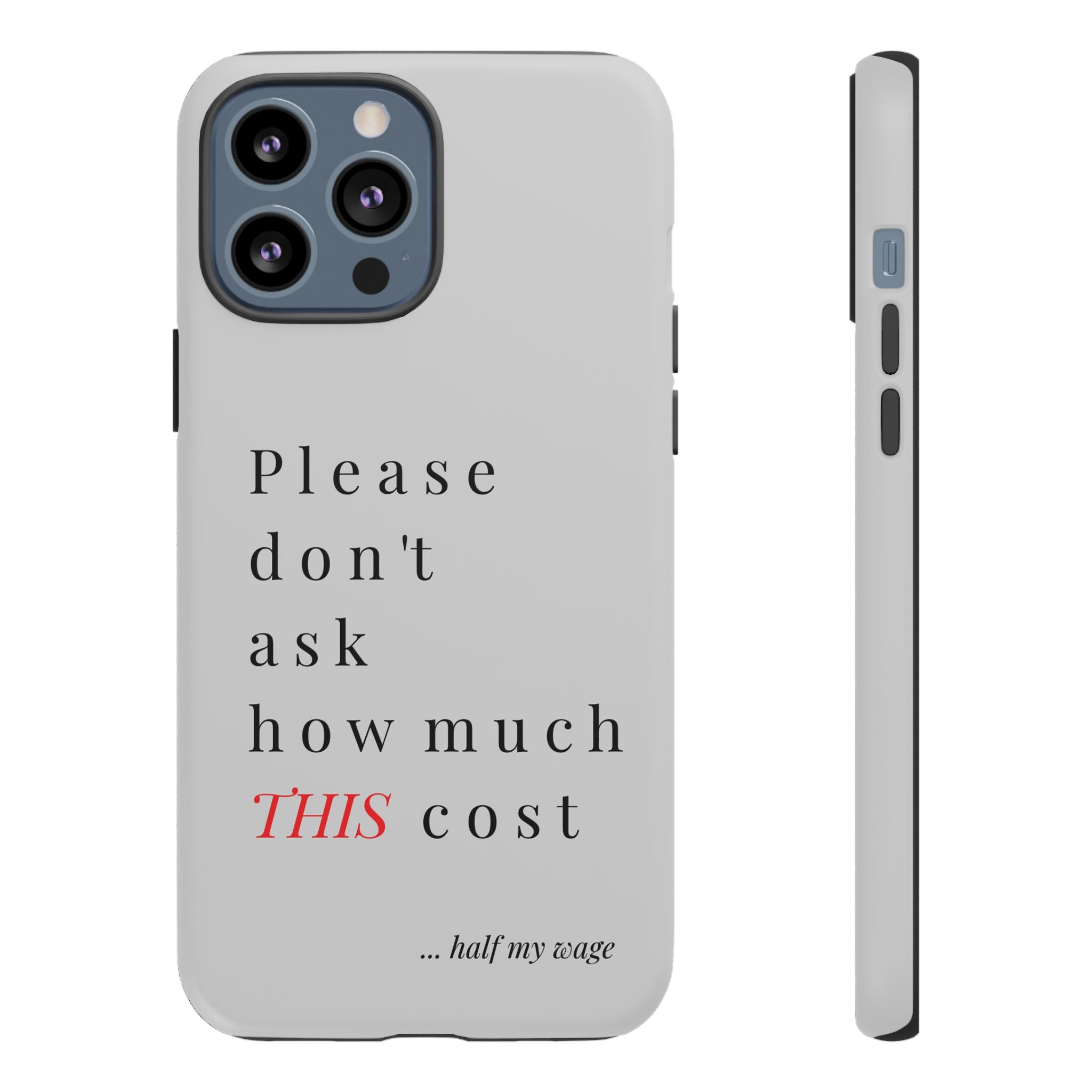 Just, please, don't