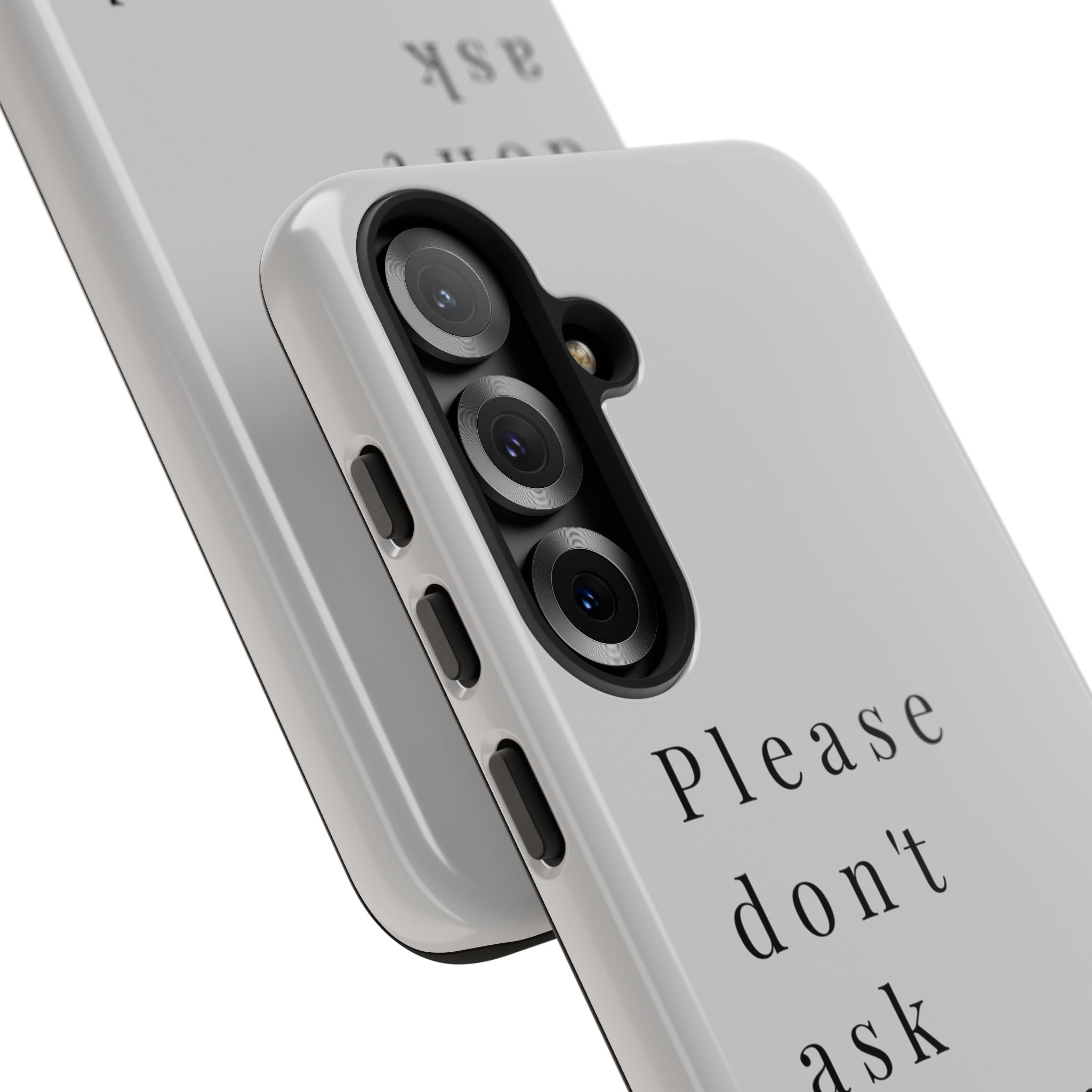Just, please, don't