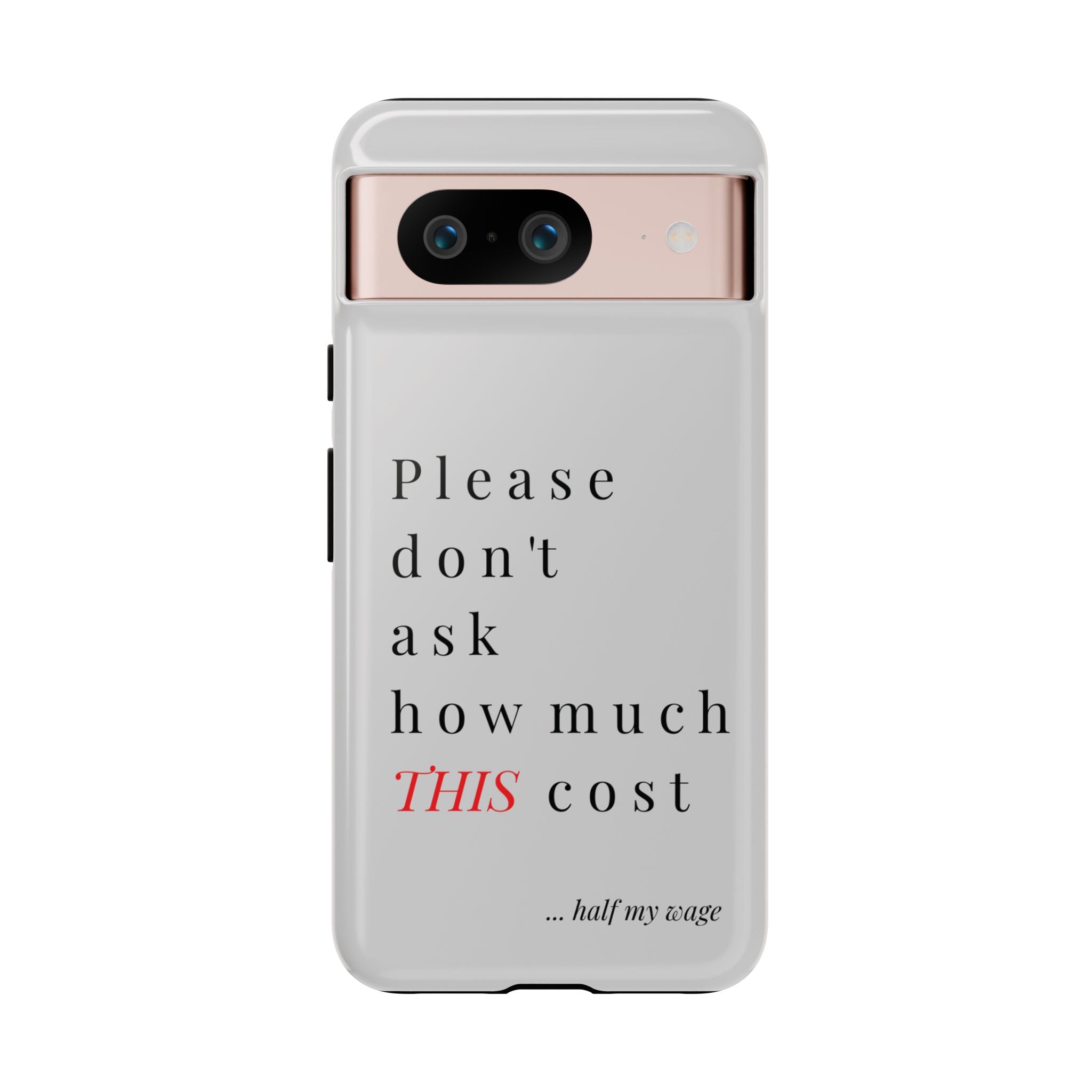 Just, please, don't