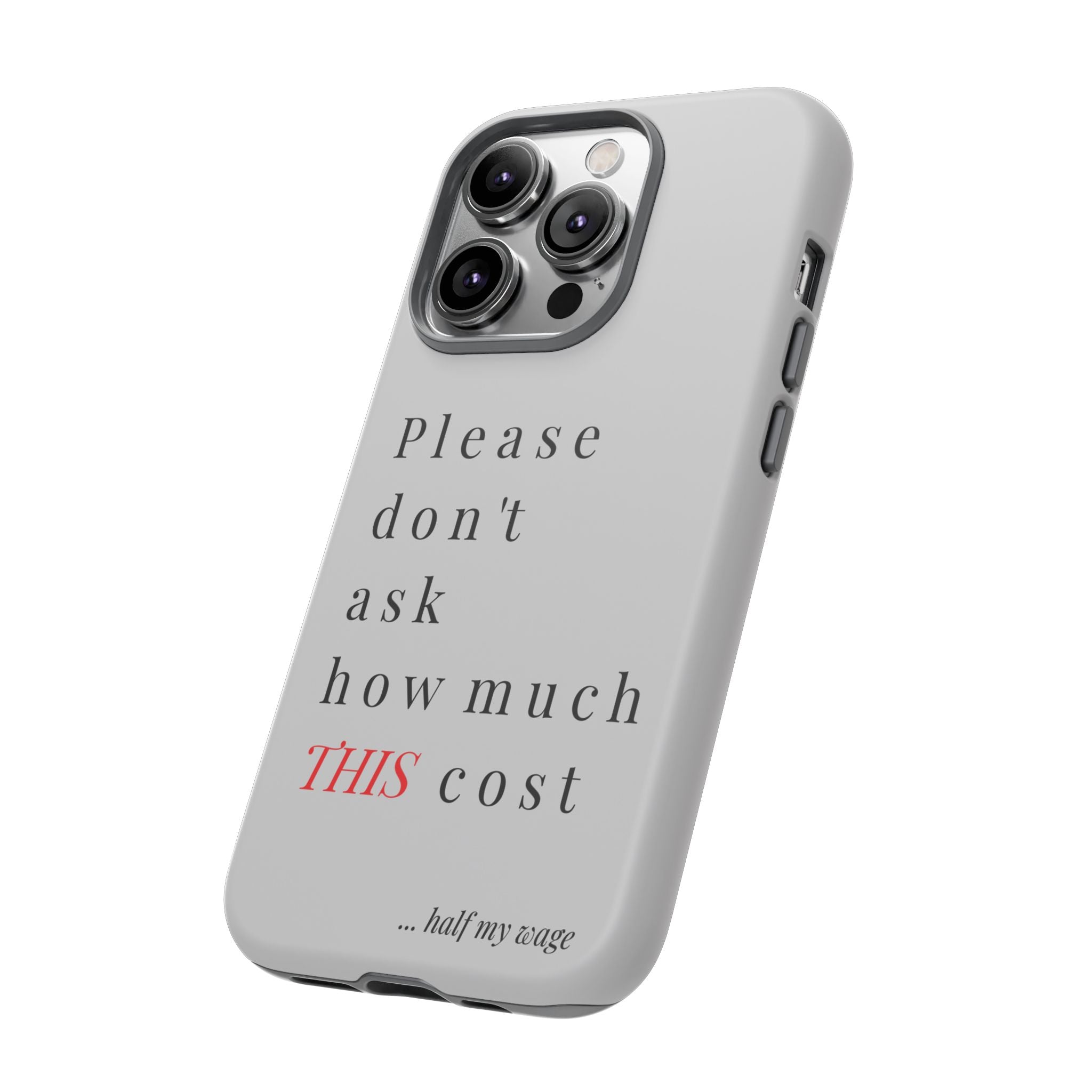 Just, please, don't