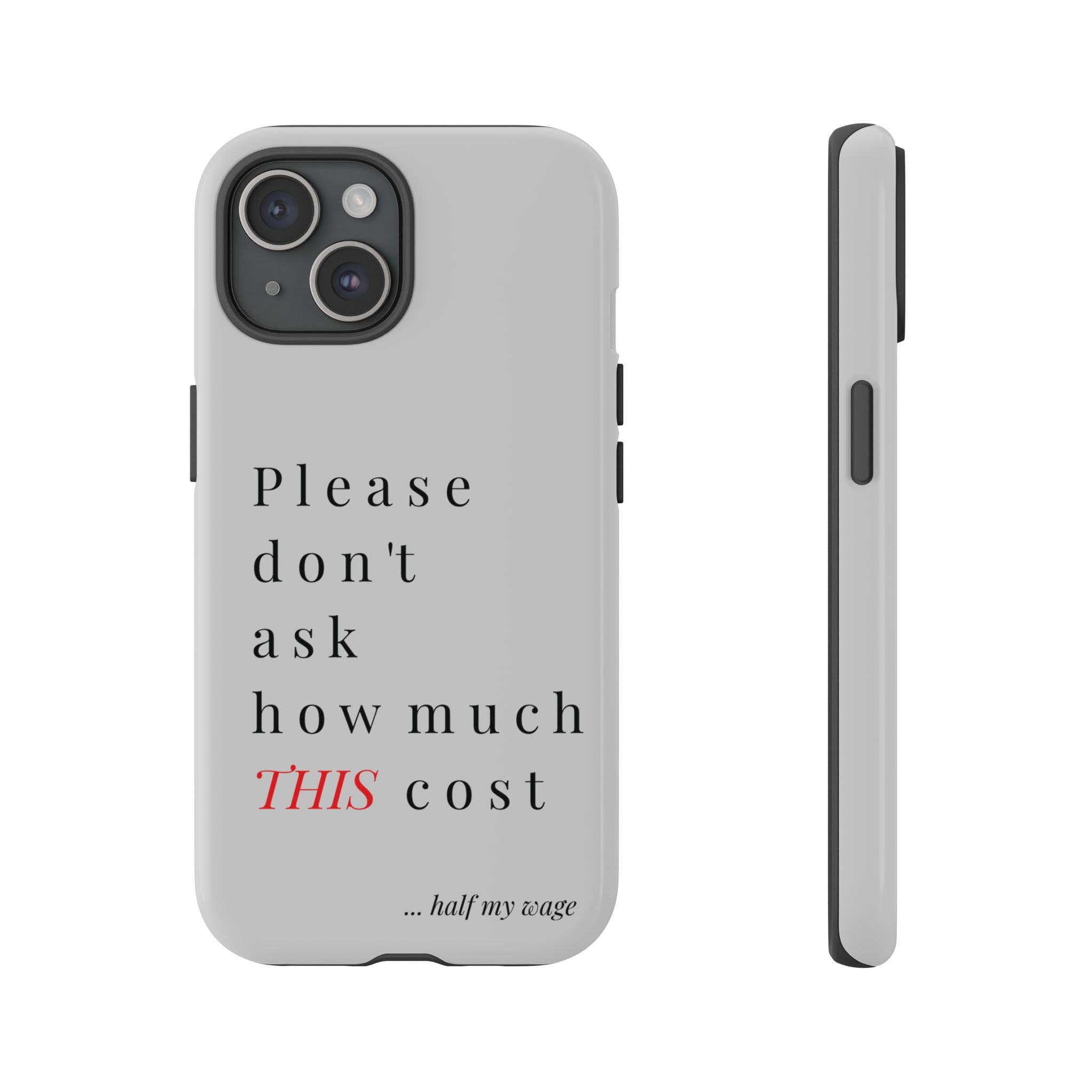 Just, please, don't