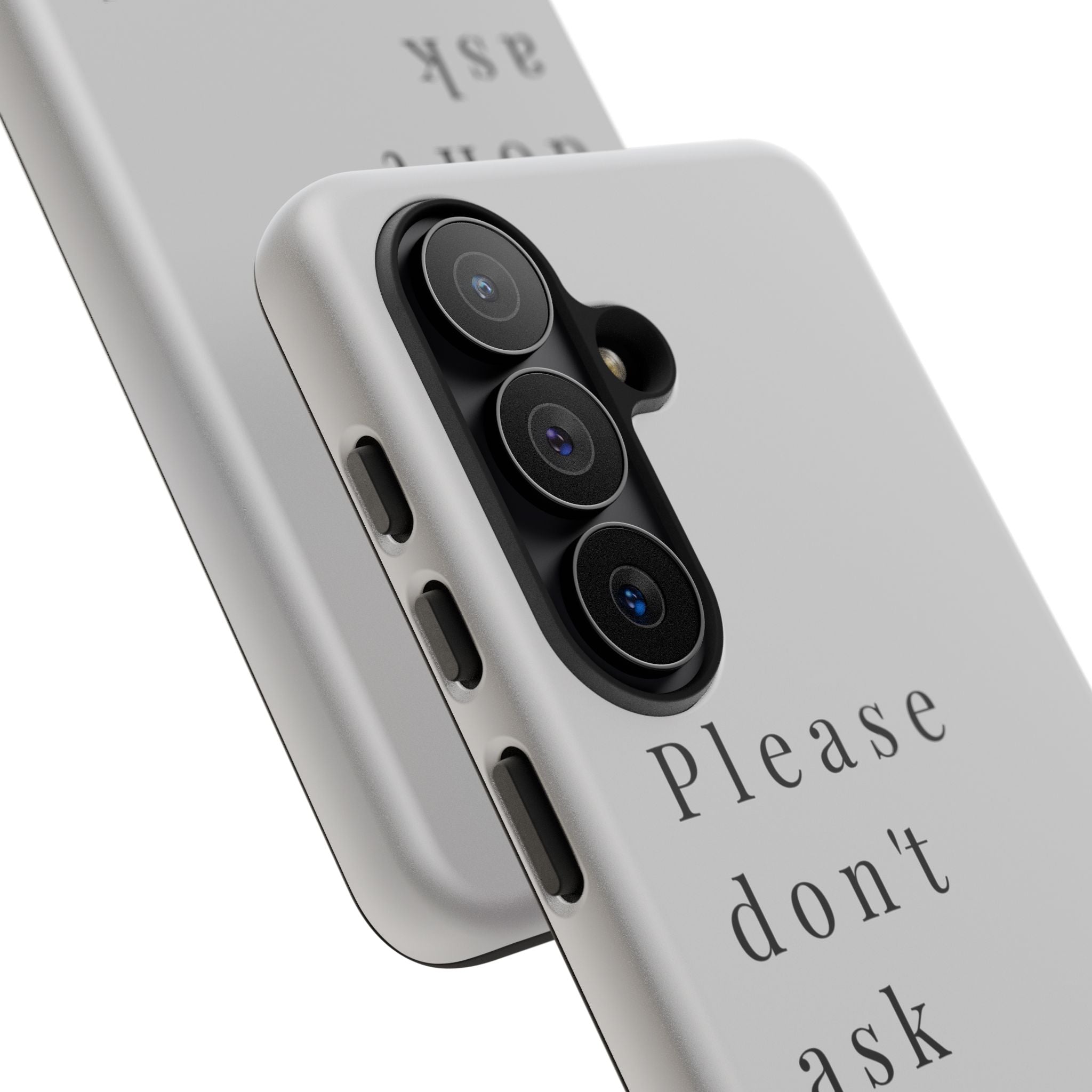 Just, please, don't