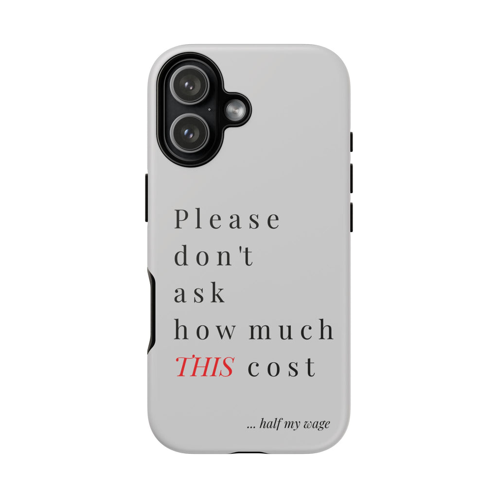 Just, please, don't