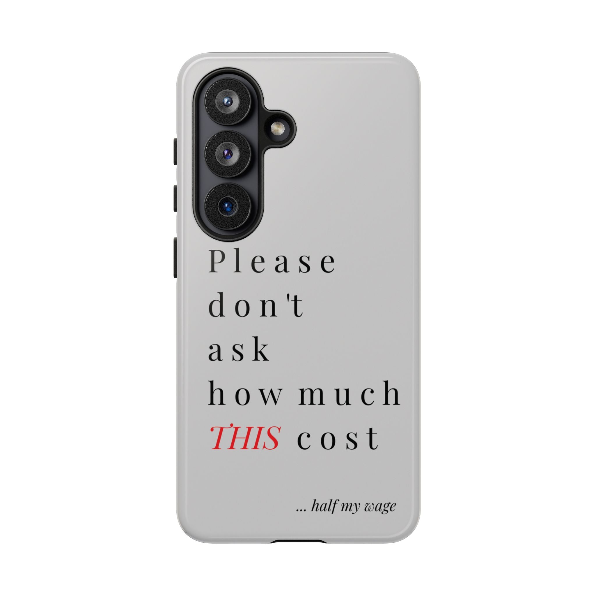 Just, please, don't