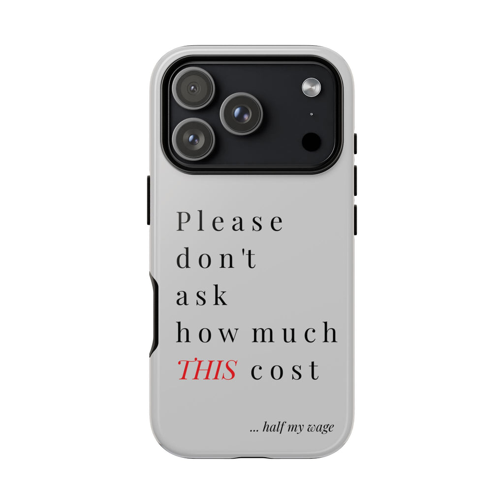 Just, please, don't