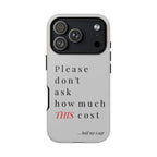 Just, please, don't