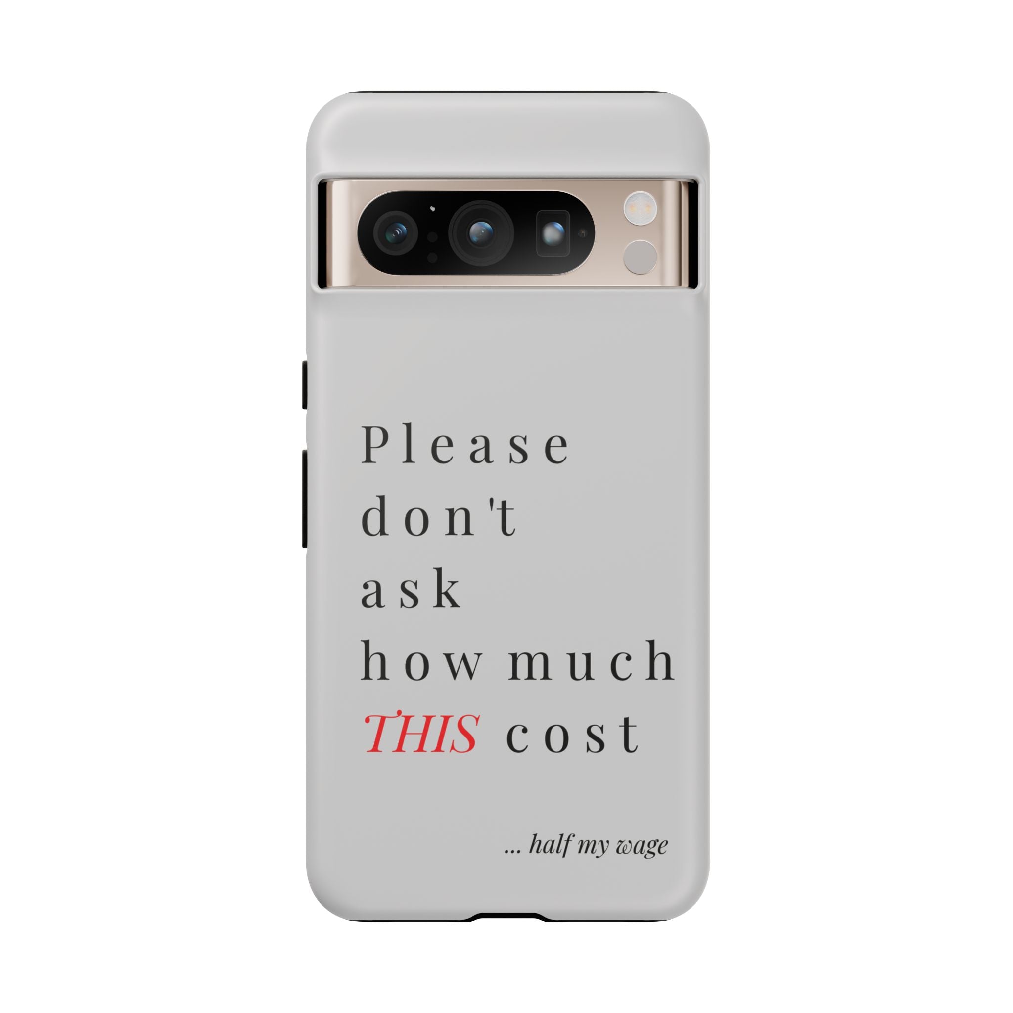 Just, please, don't