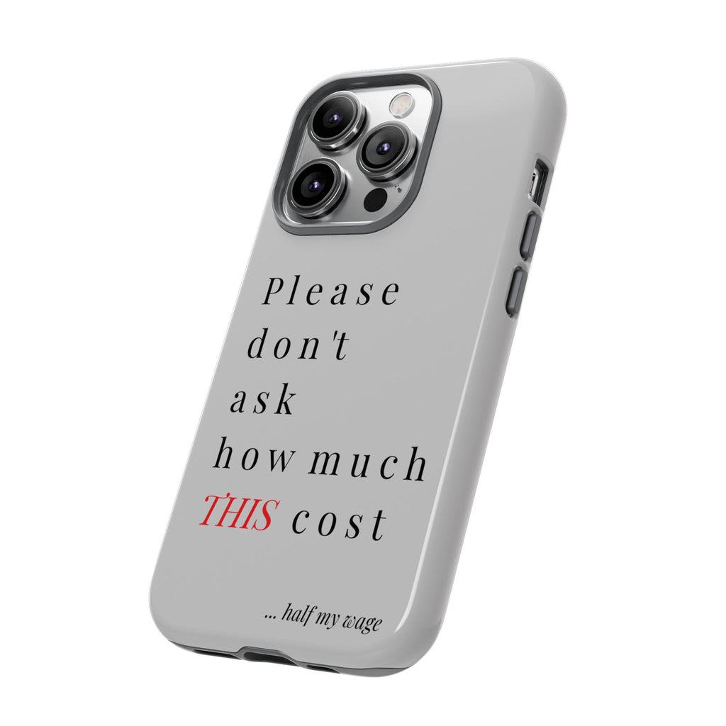 Just, please, don't