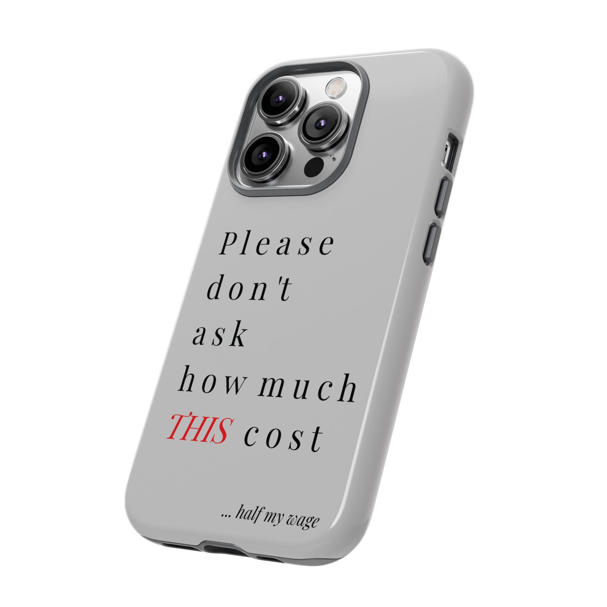 Just, please, don't