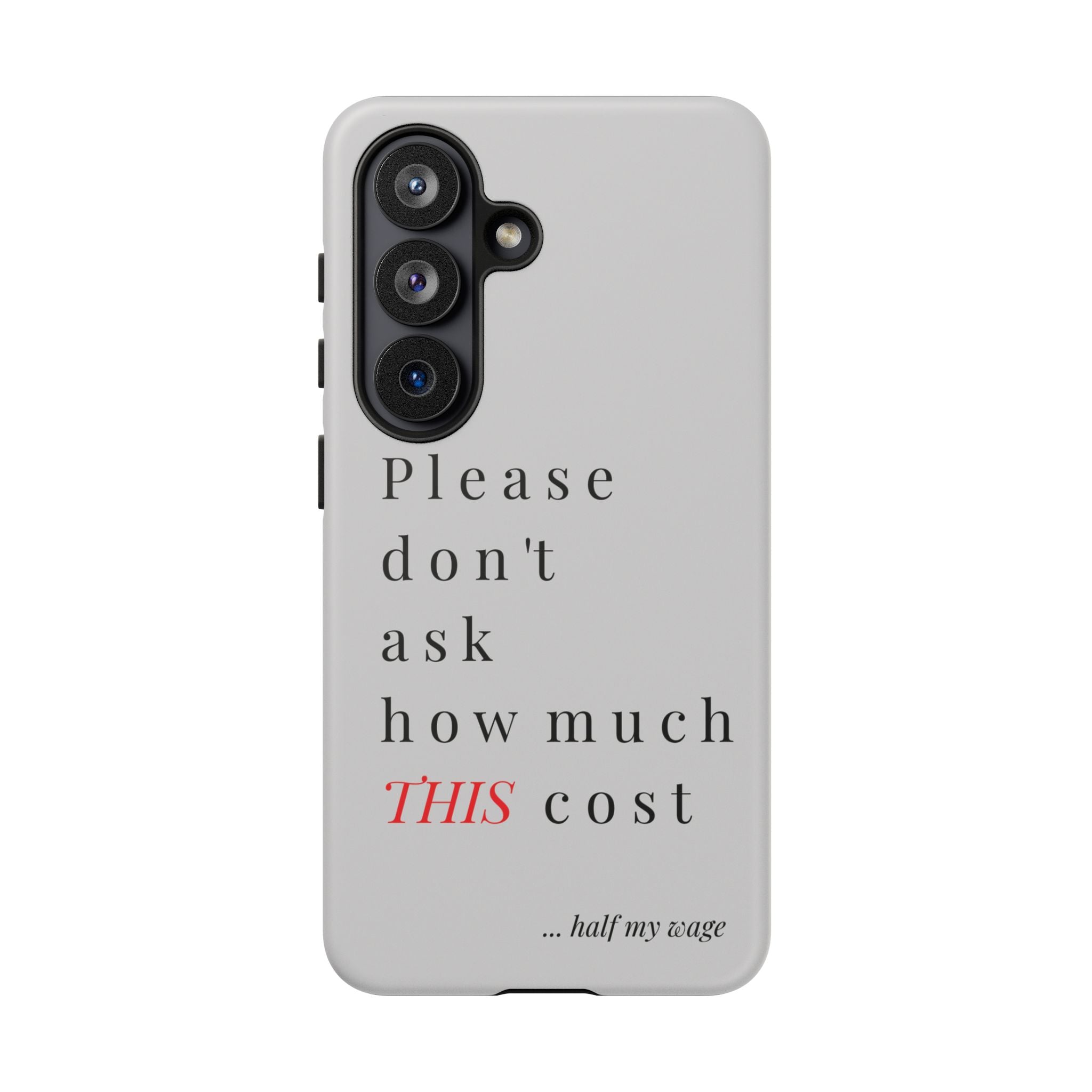 Just, please, don't