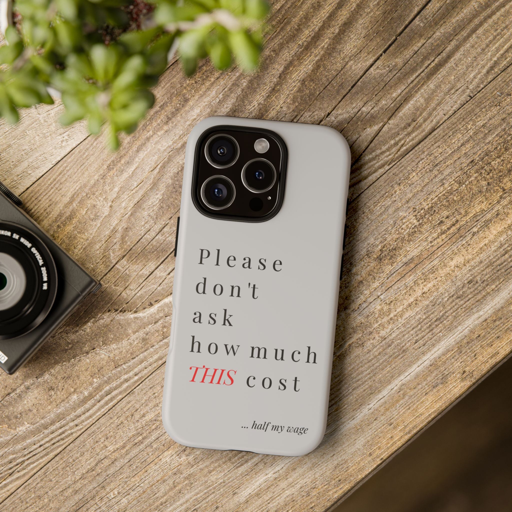 Just, please, don't