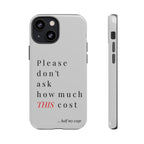 Just, please, don't