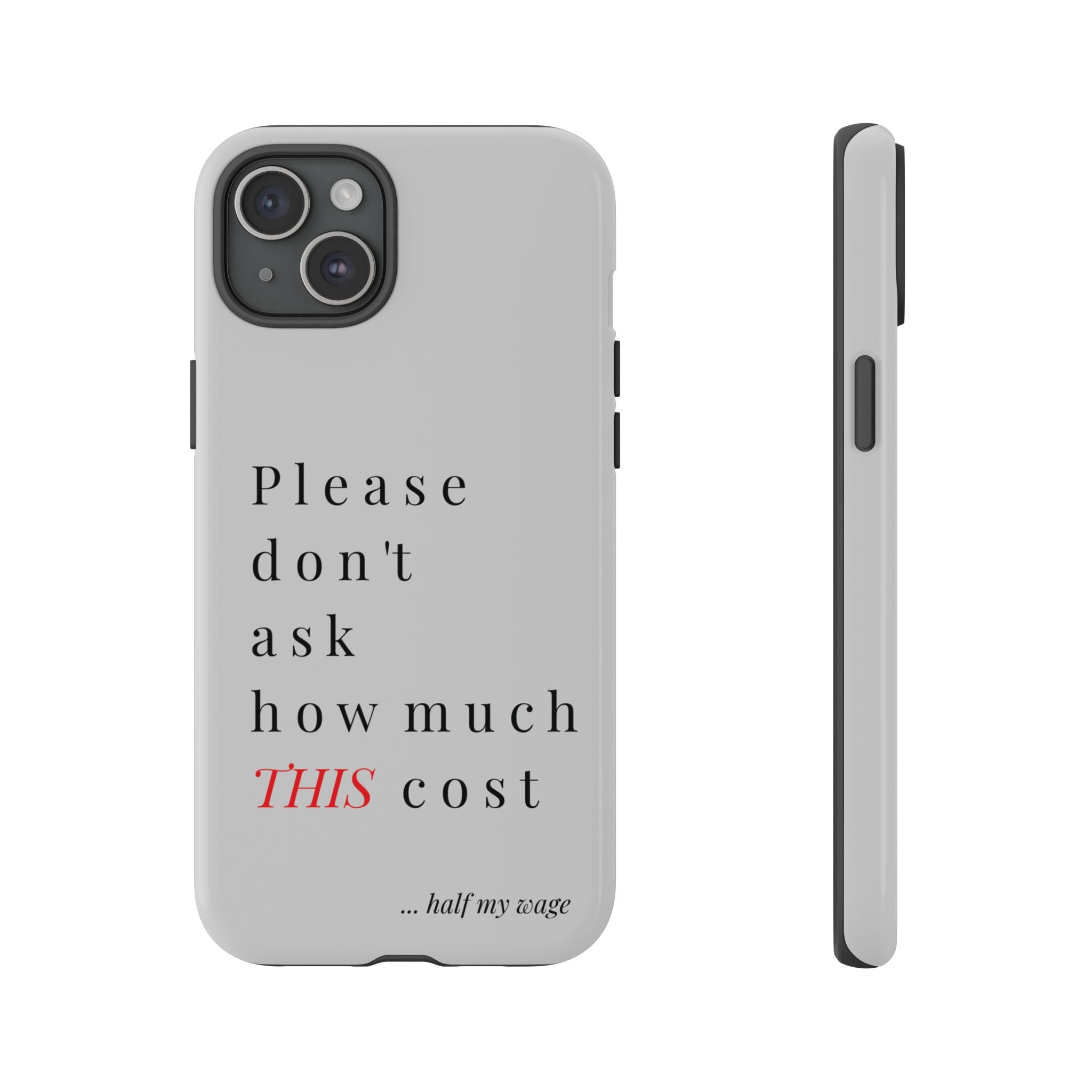 Just, please, don't