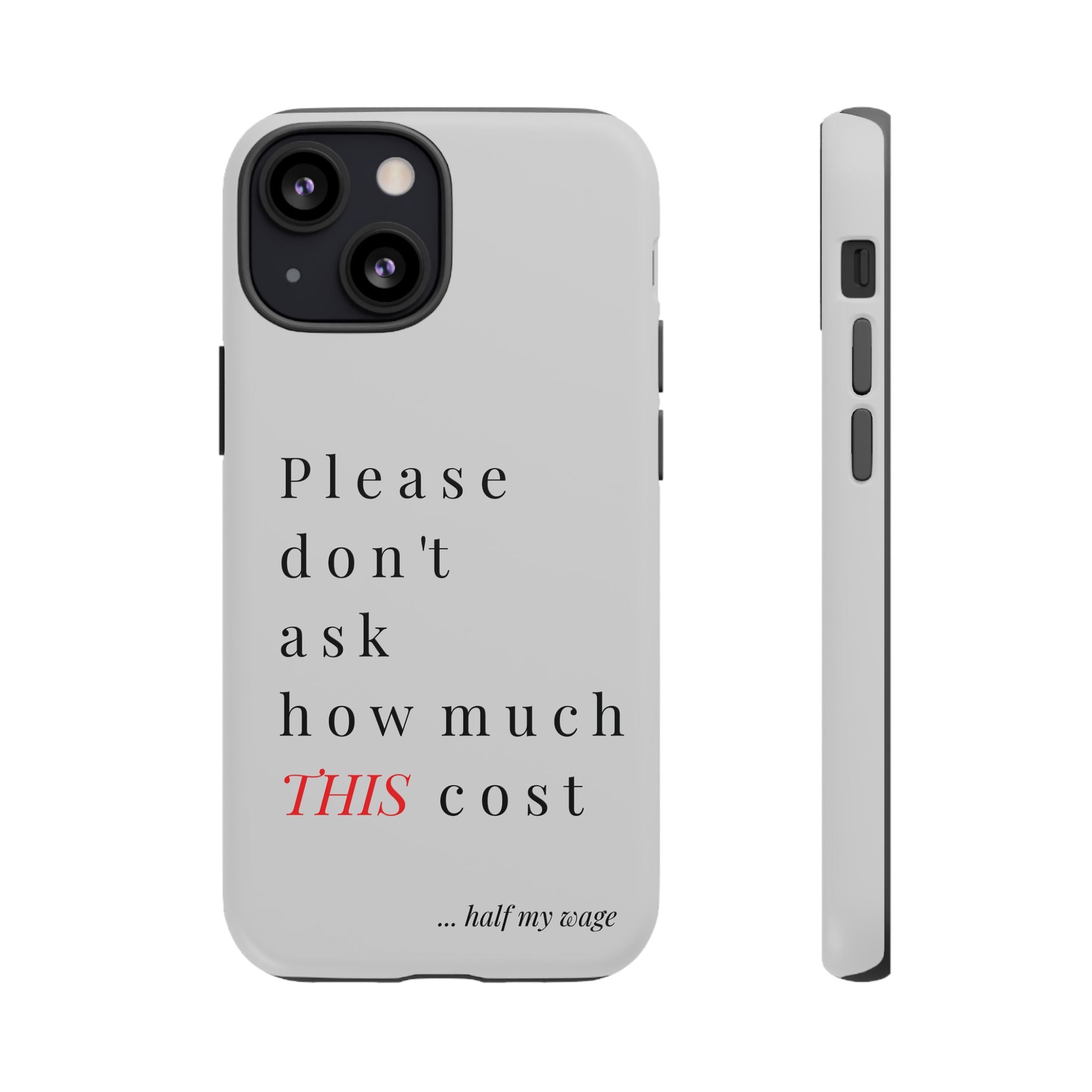 Just, please, don't