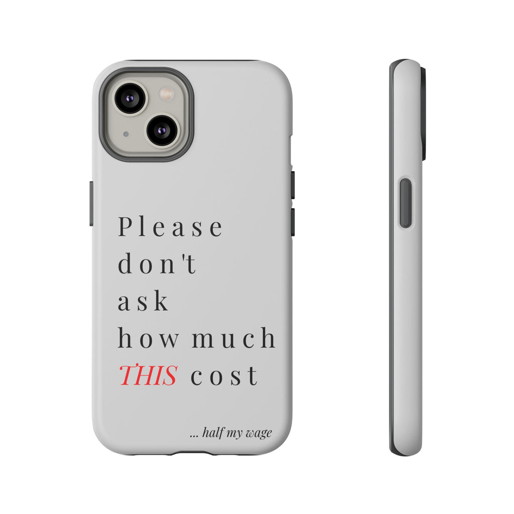 Just, please, don't