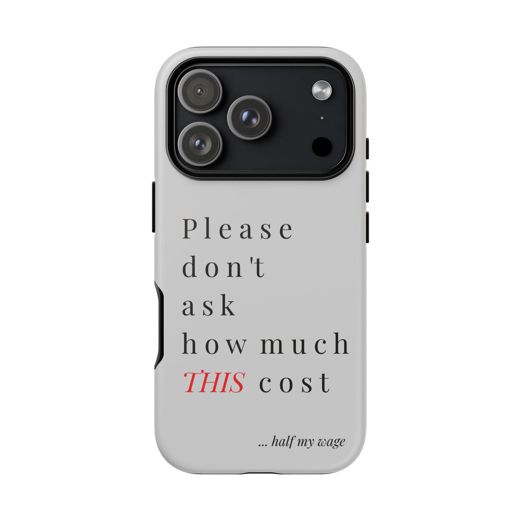 Just, please, don't