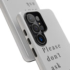 Just, please, don't
