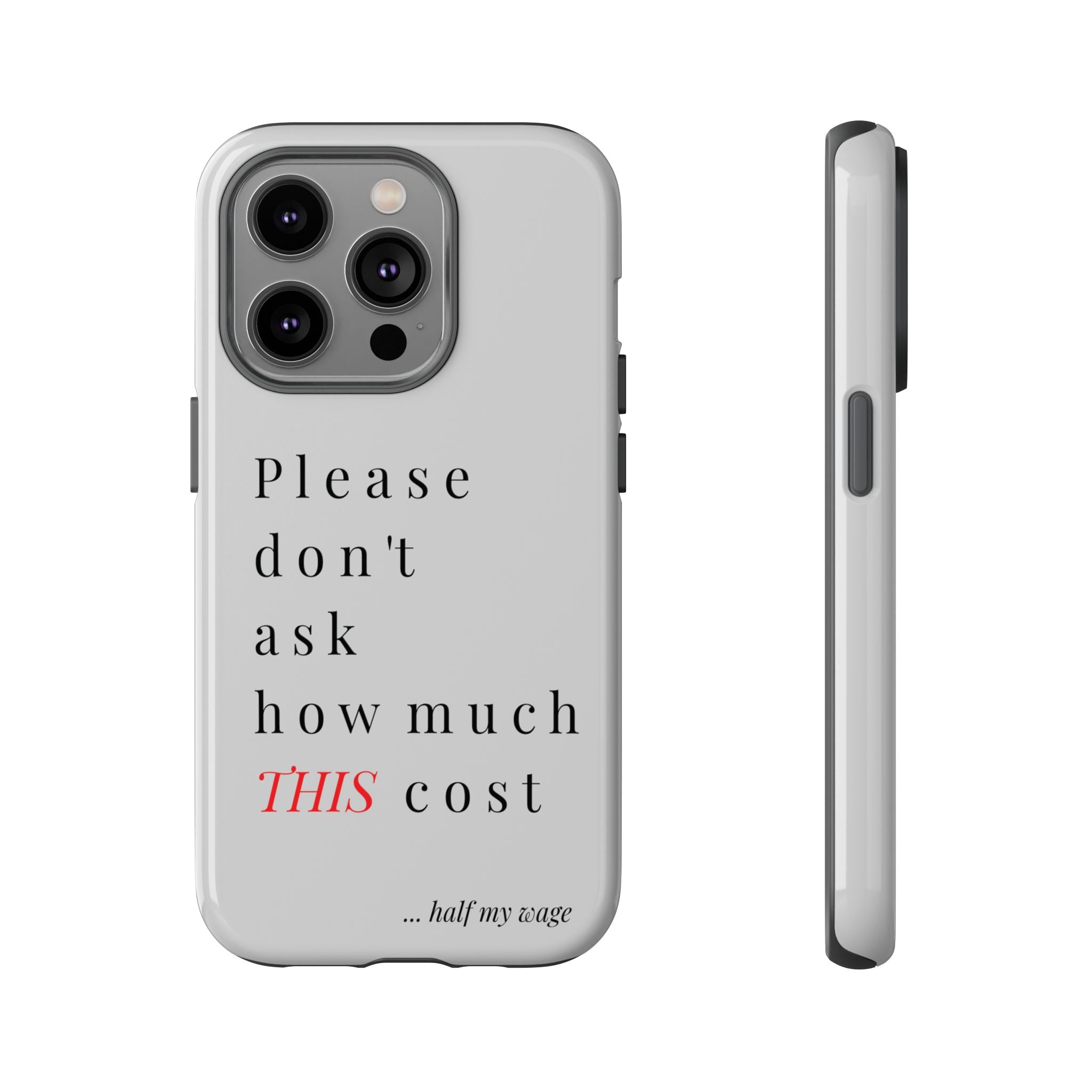 Just, please, don't