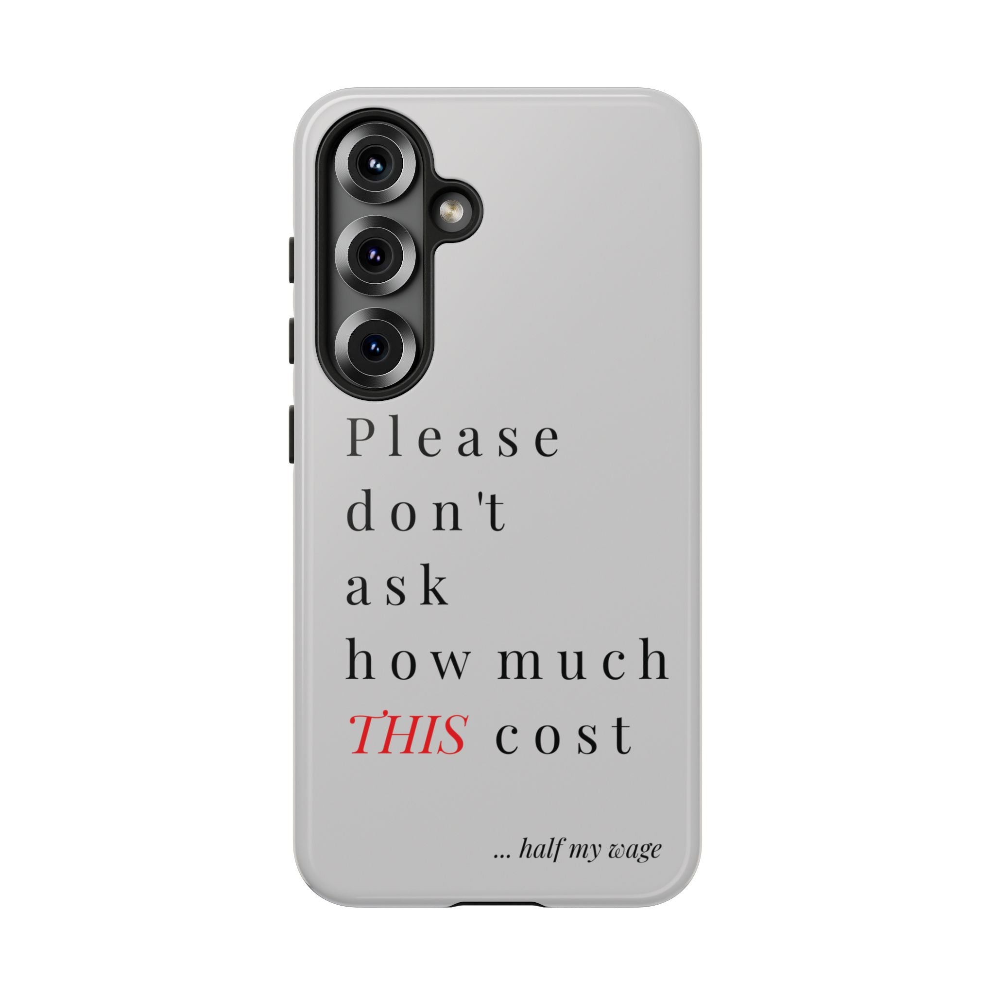 Just, please, don't