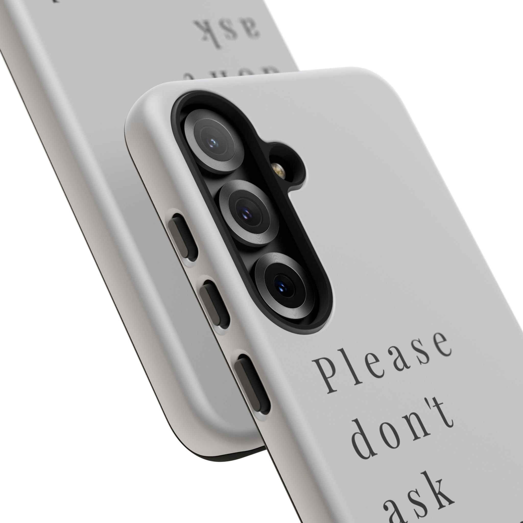 Just, please, don't