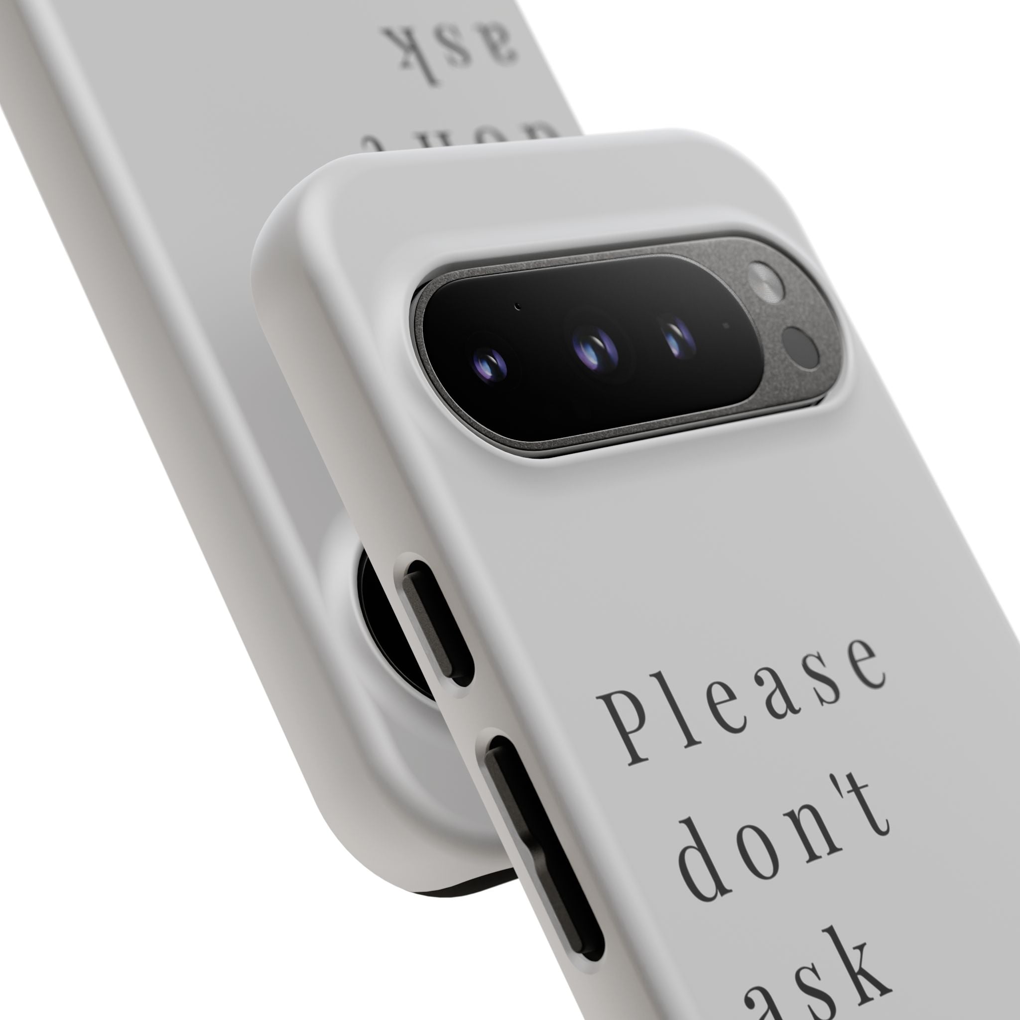 Just, please, don't