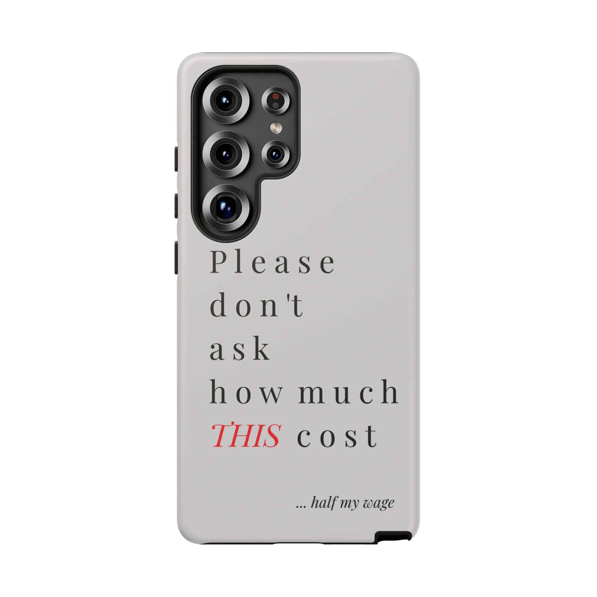 Just, please, don't