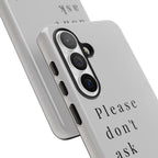 Just, please, don't