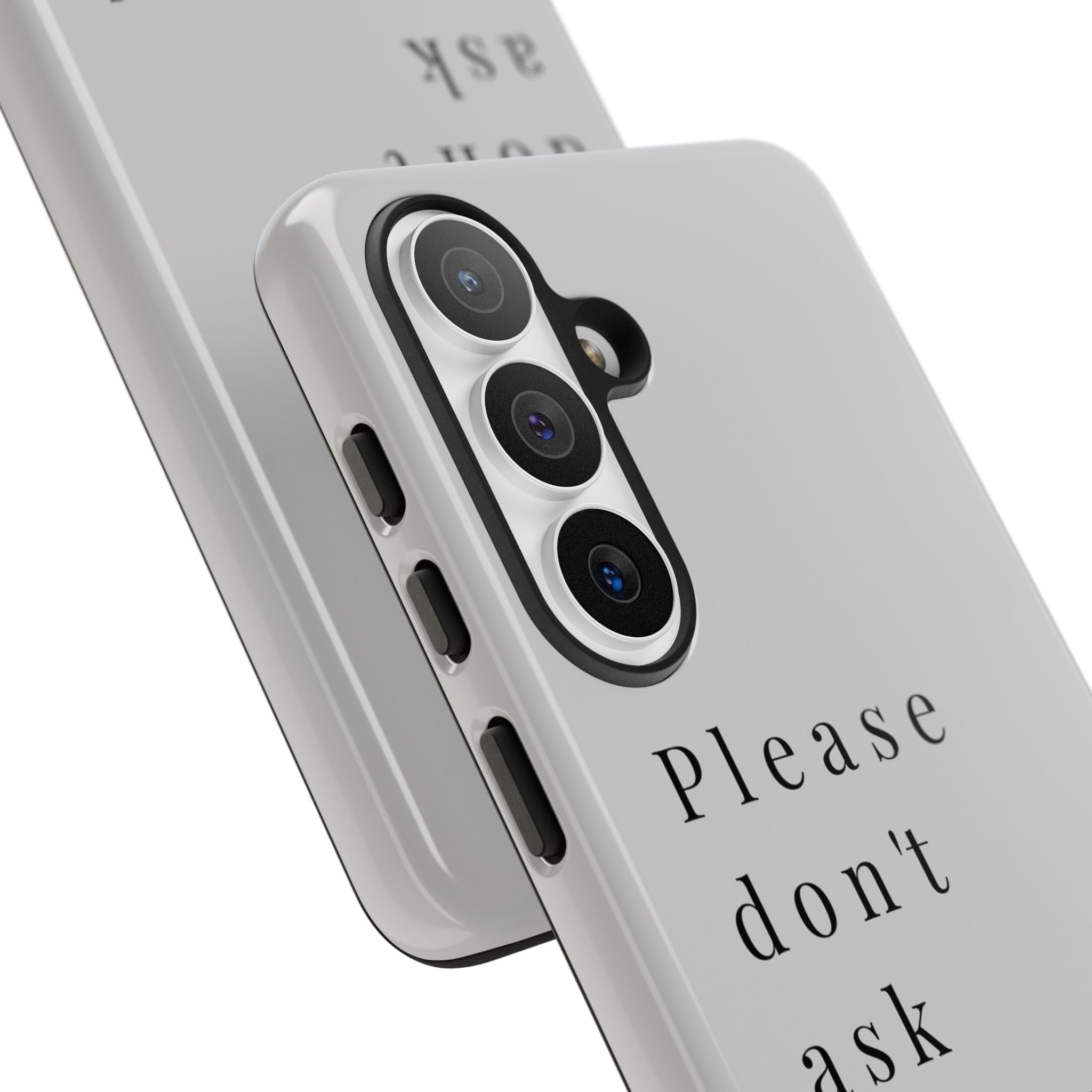 Just, please, don't