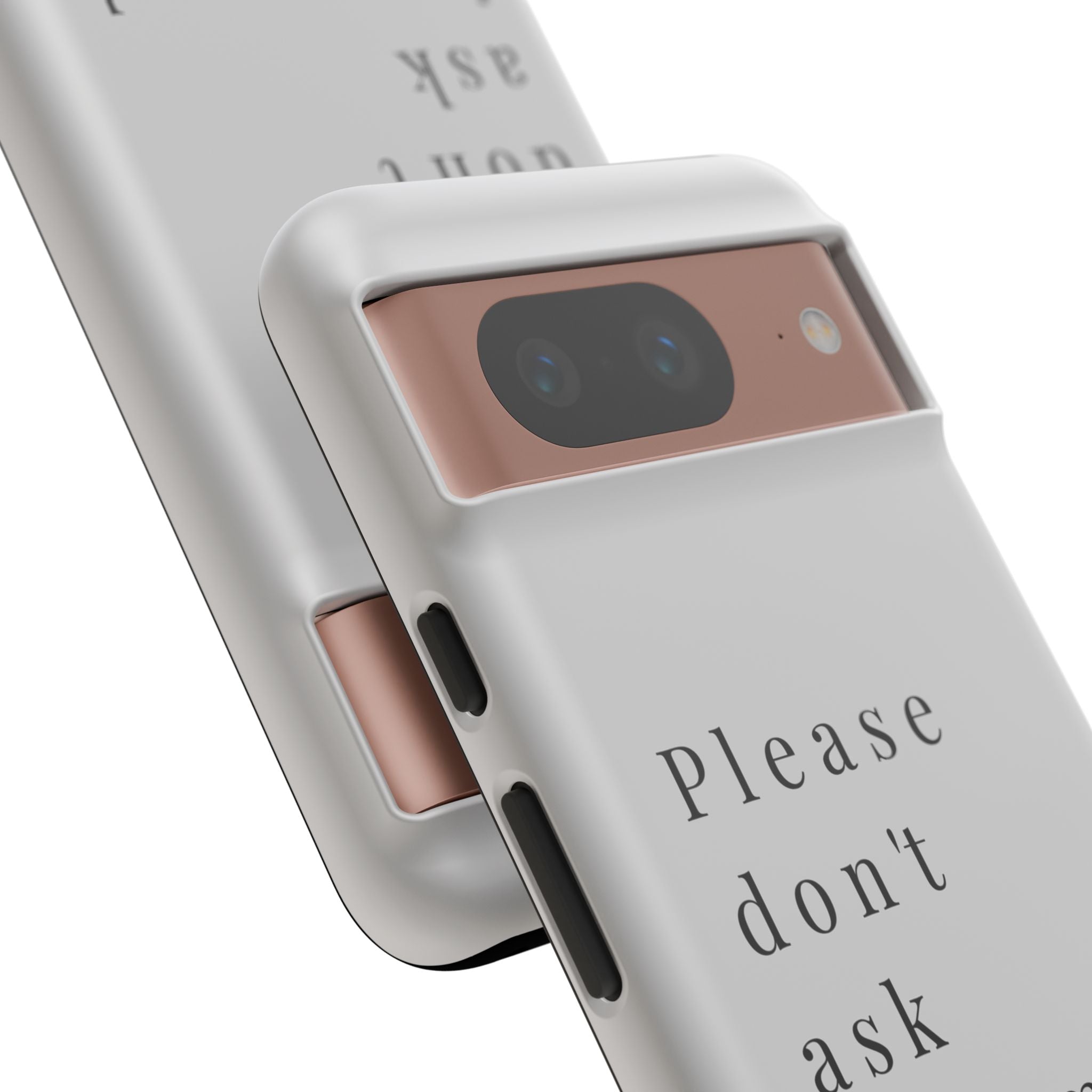 Just, please, don't