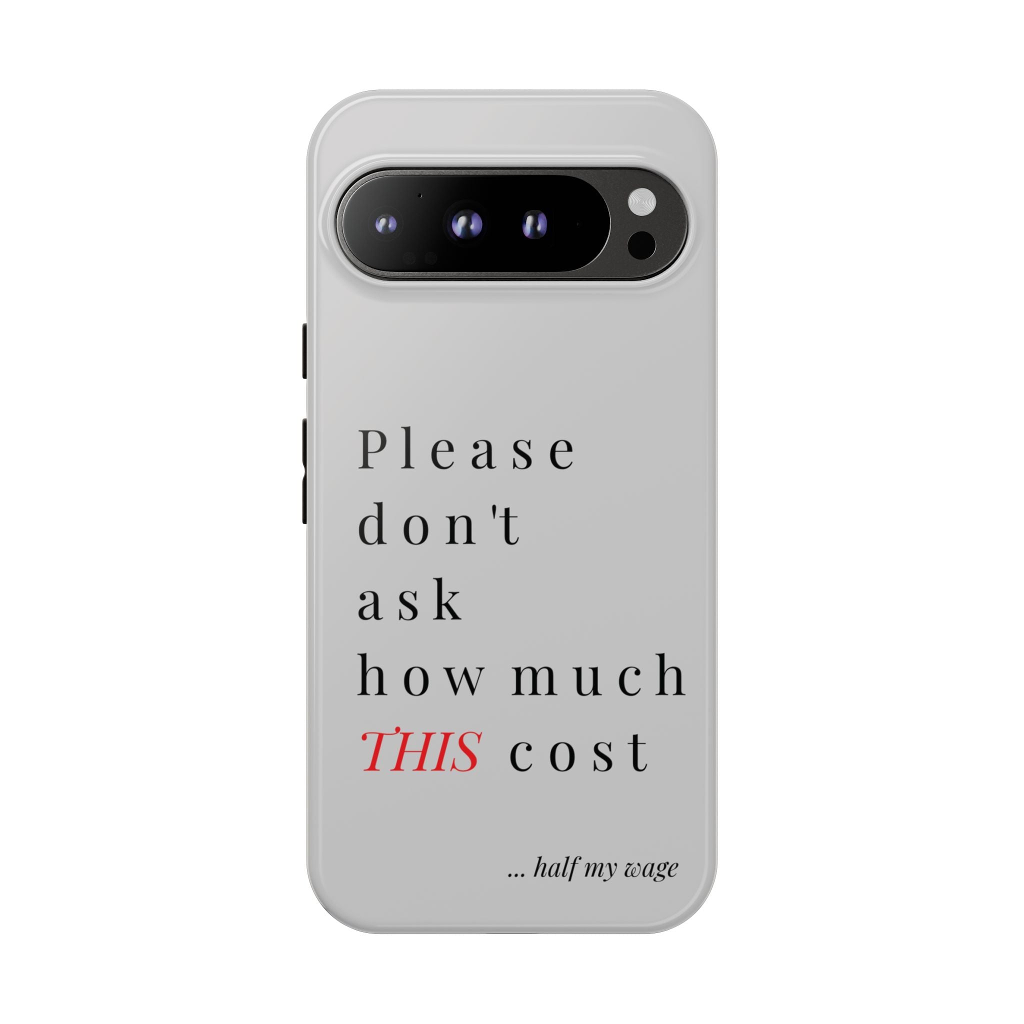 Just, please, don't