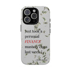 Finance Class | Tough Case