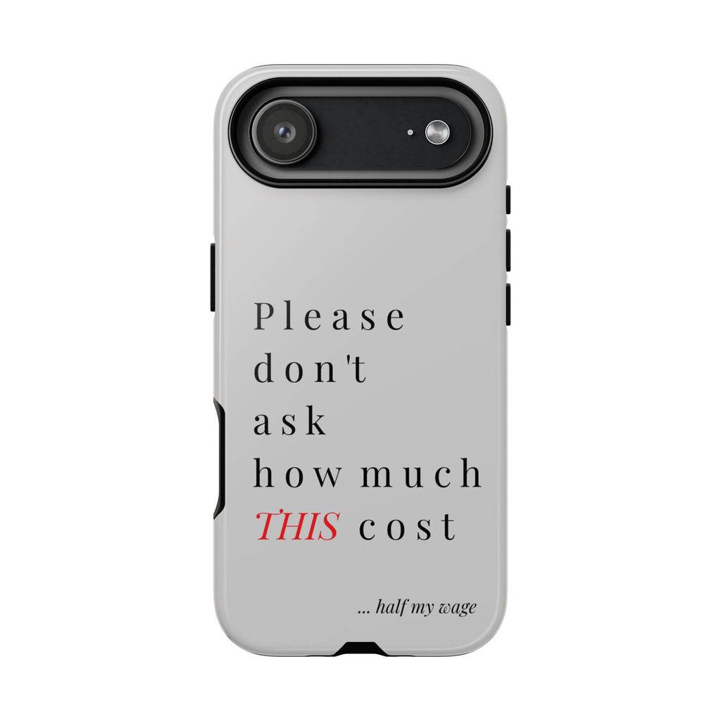 Just, please, don't