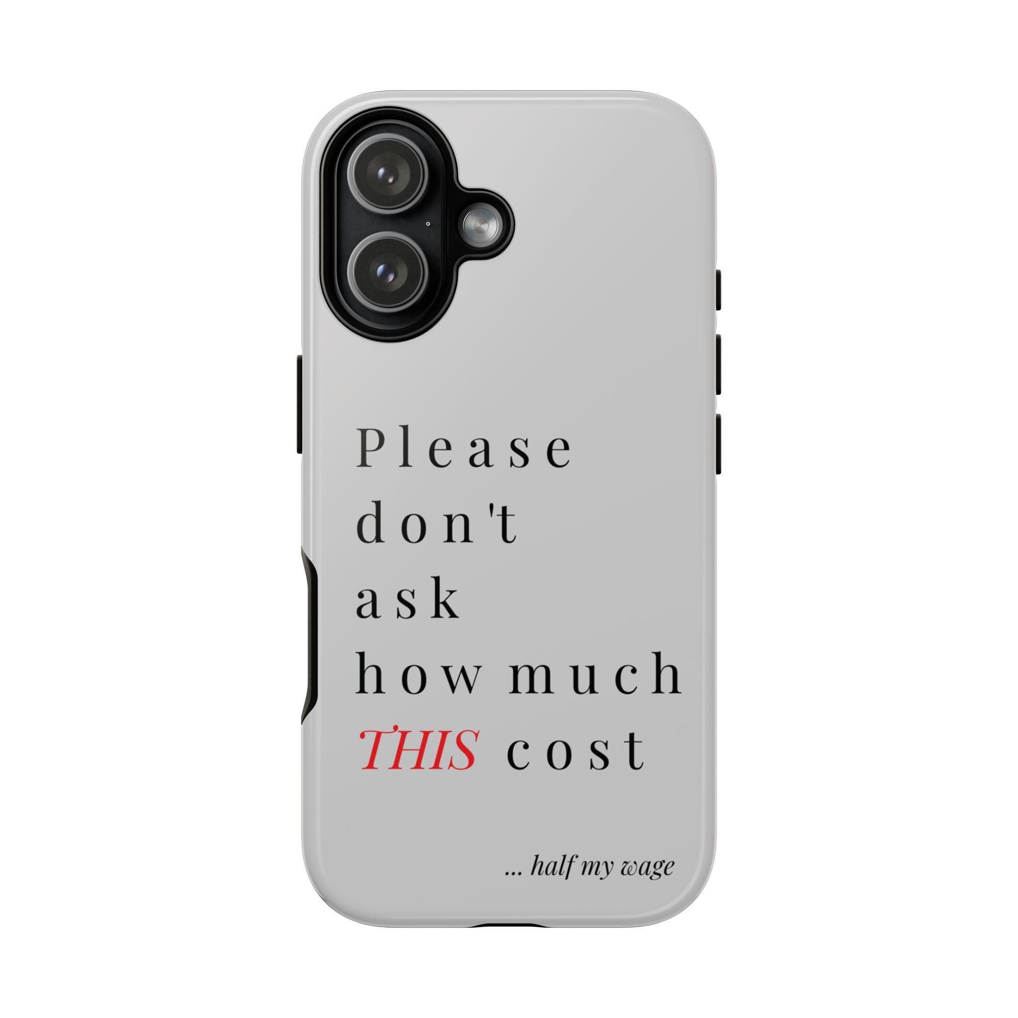 Just, please, don't