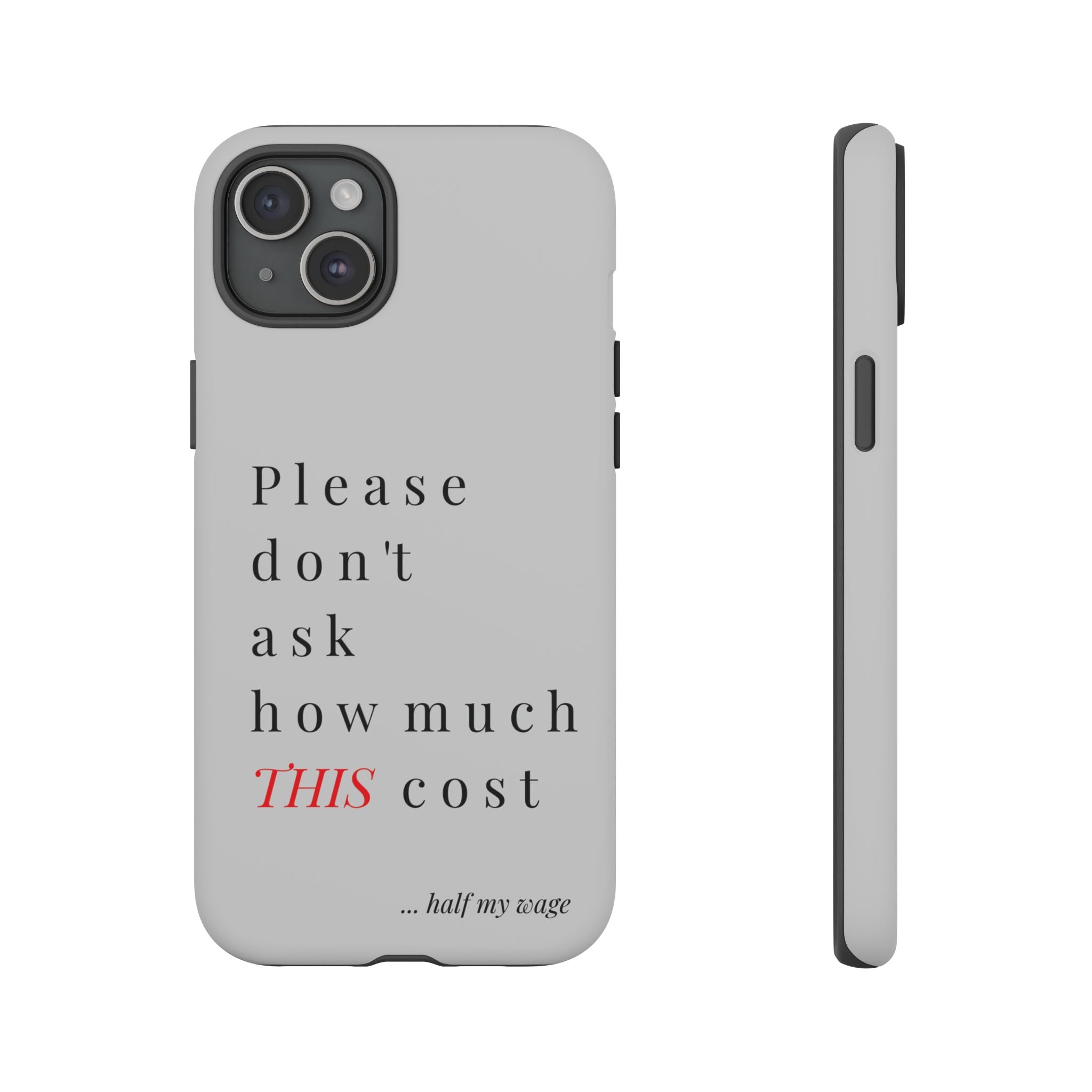 Just, please, don't