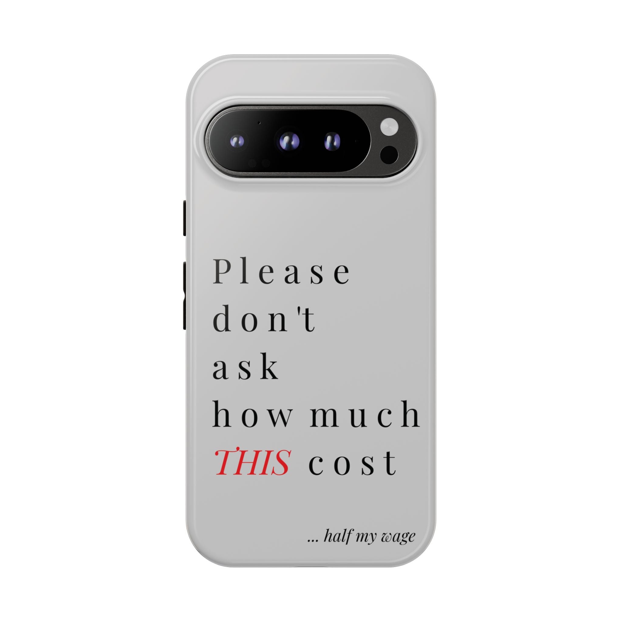 Just, please, don't