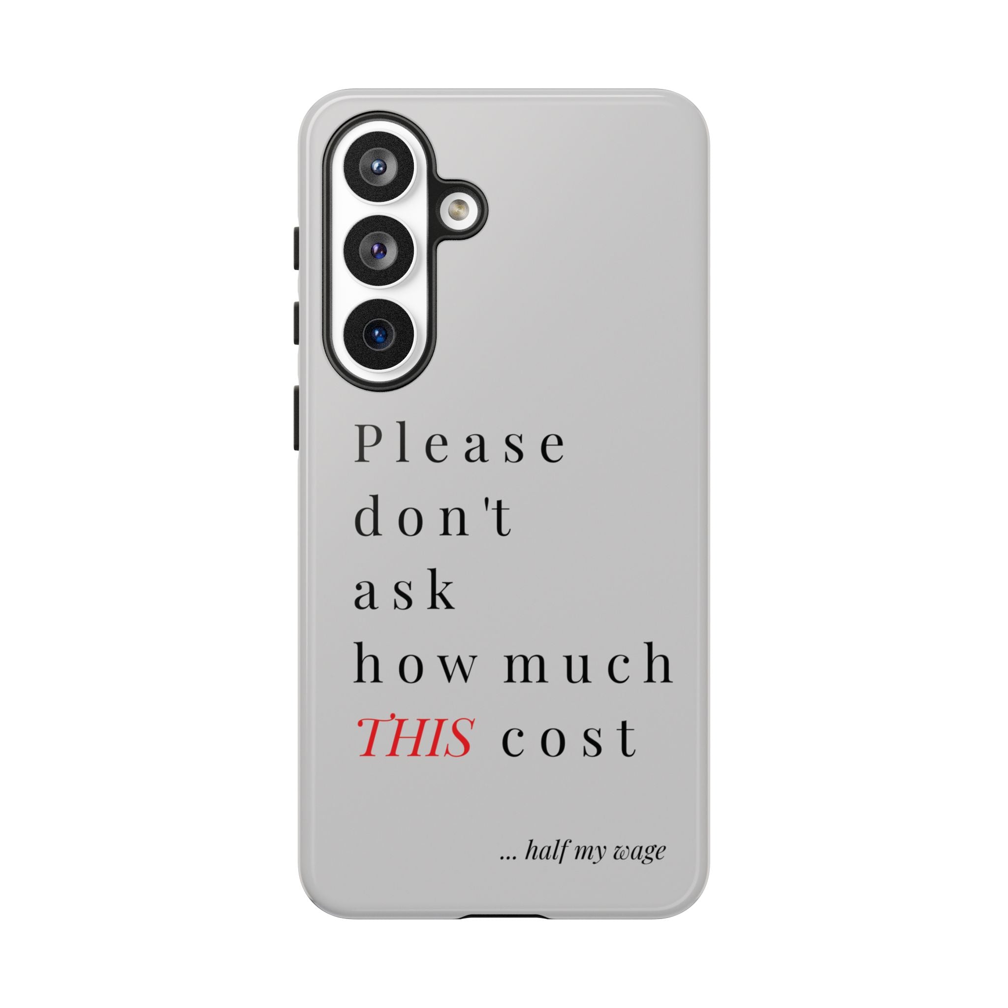 Just, please, don't