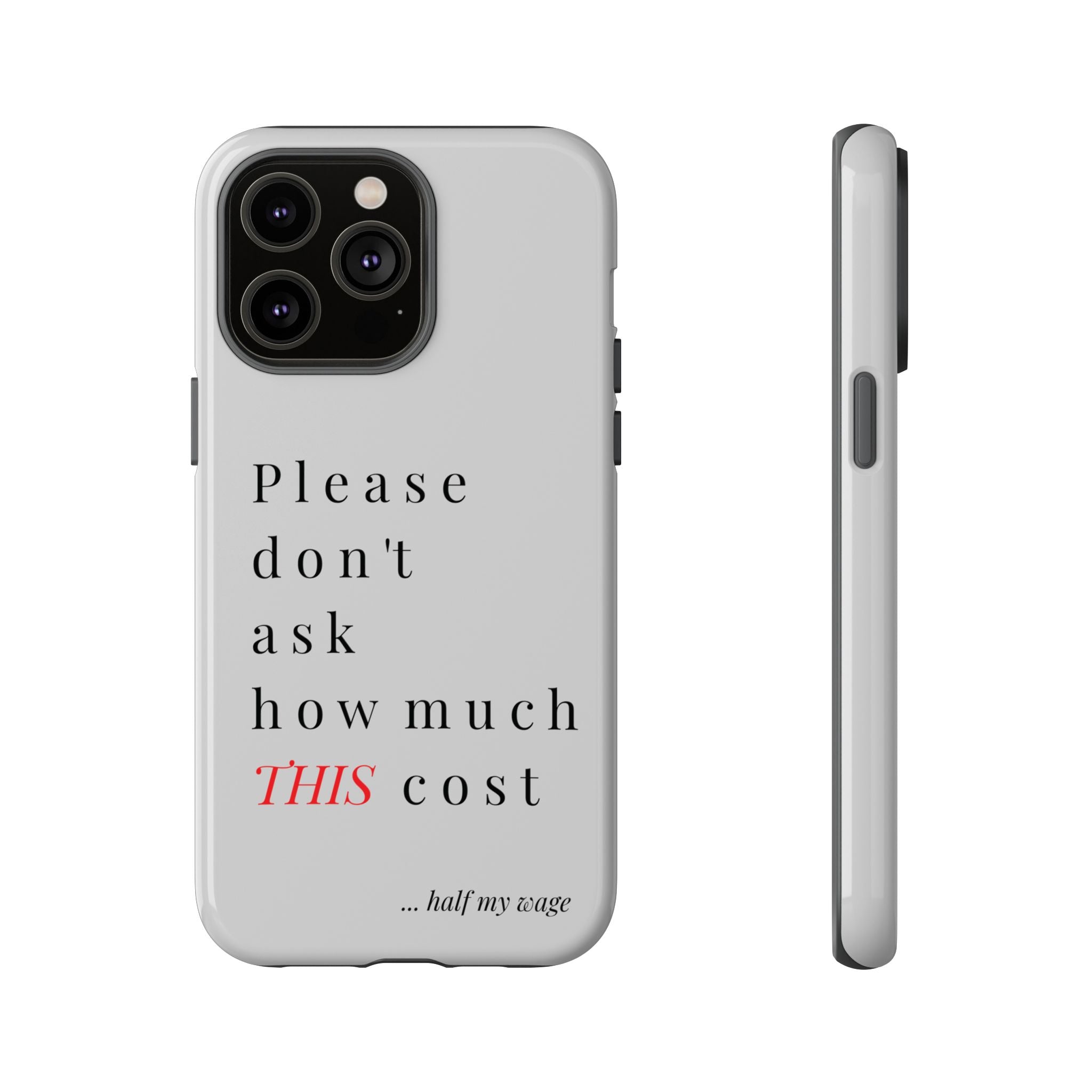 Just, please, don't