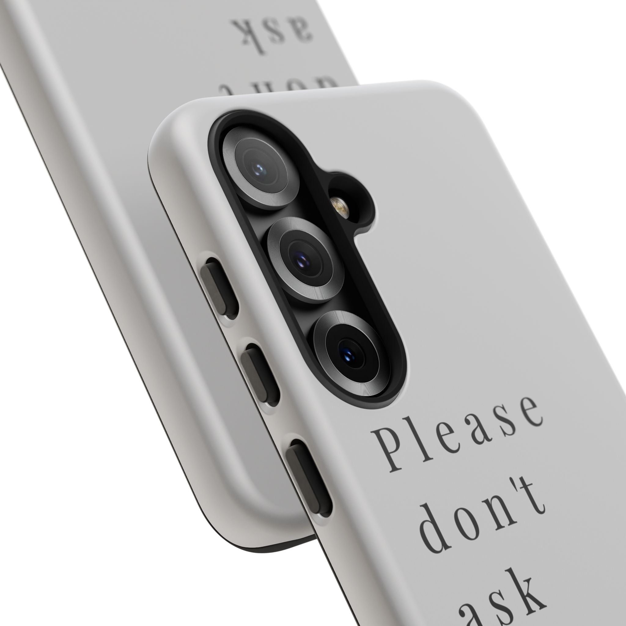 Just, please, don't