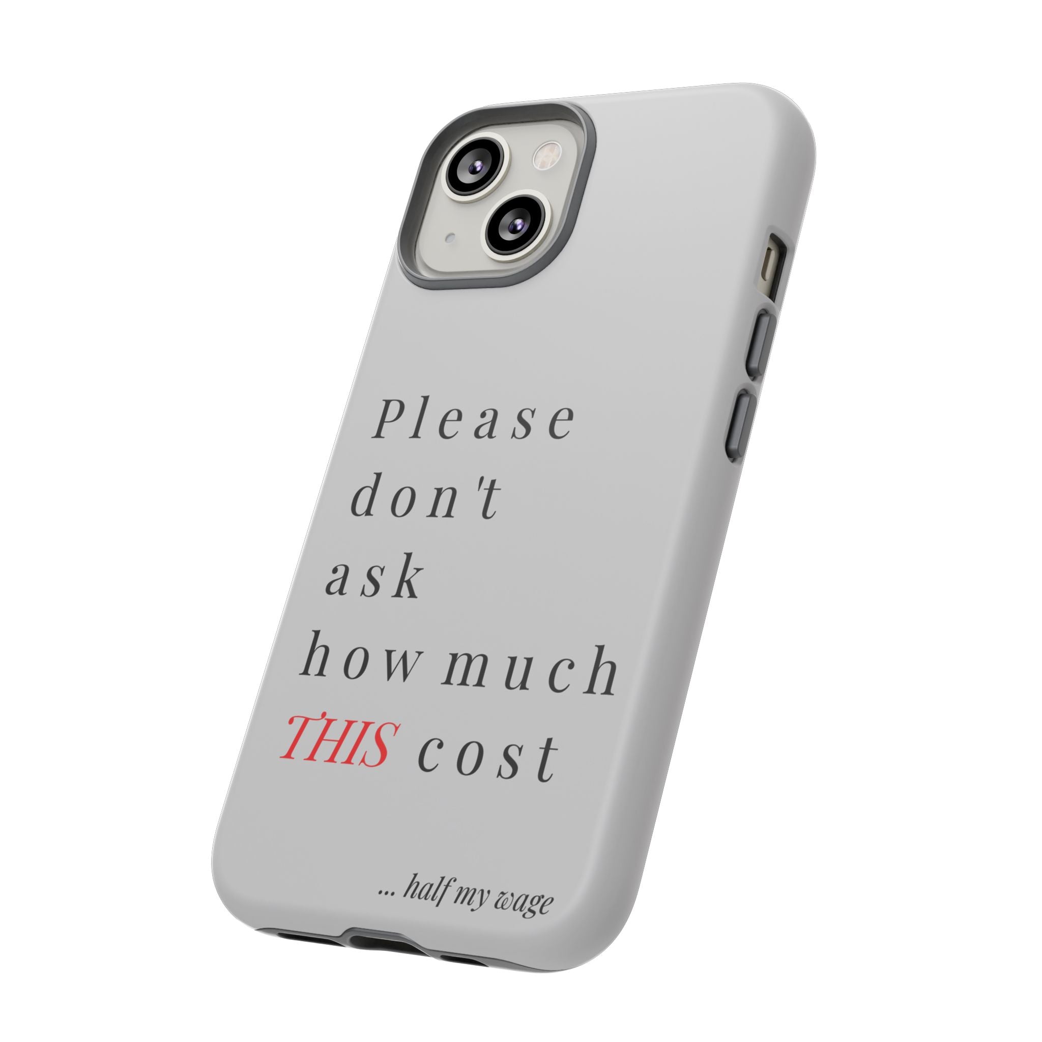Just, please, don't