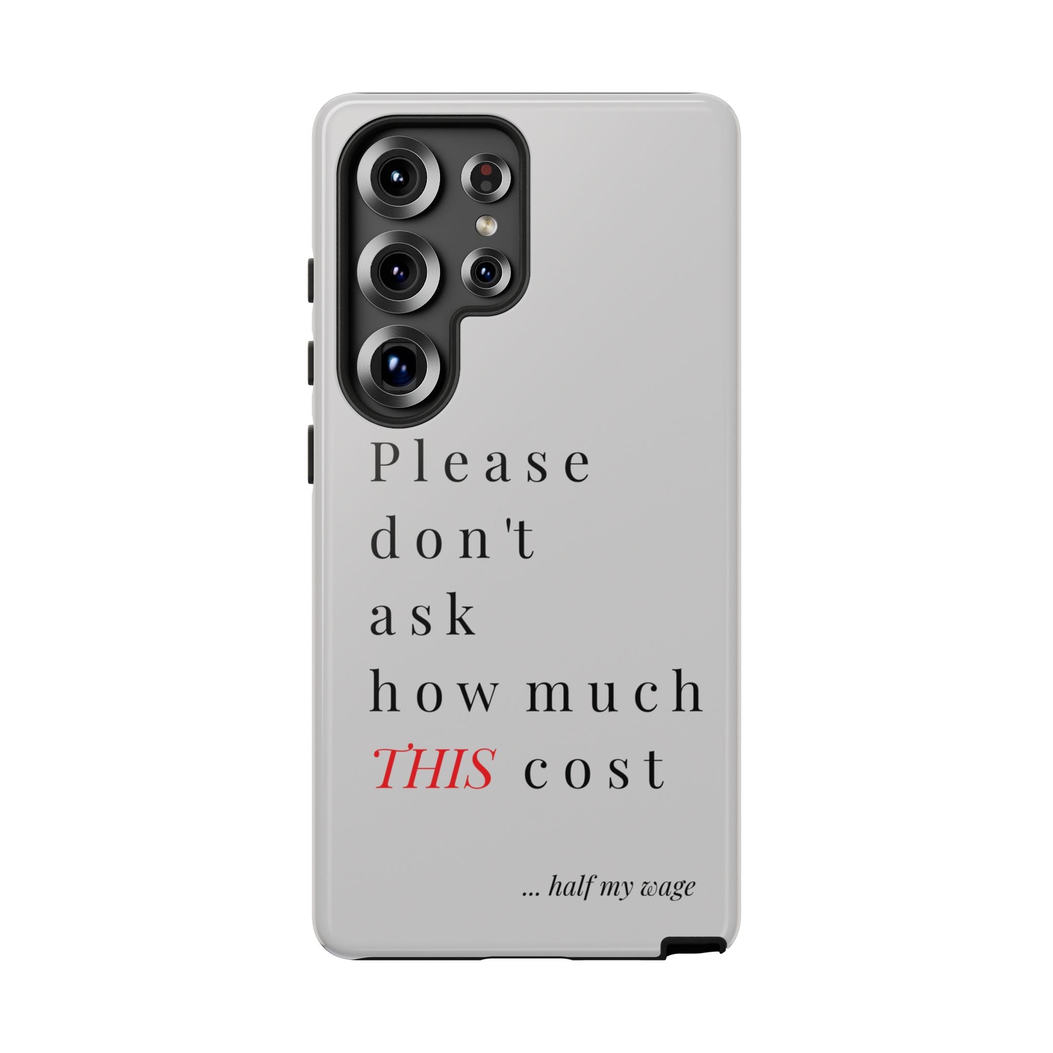 Just, please, don't