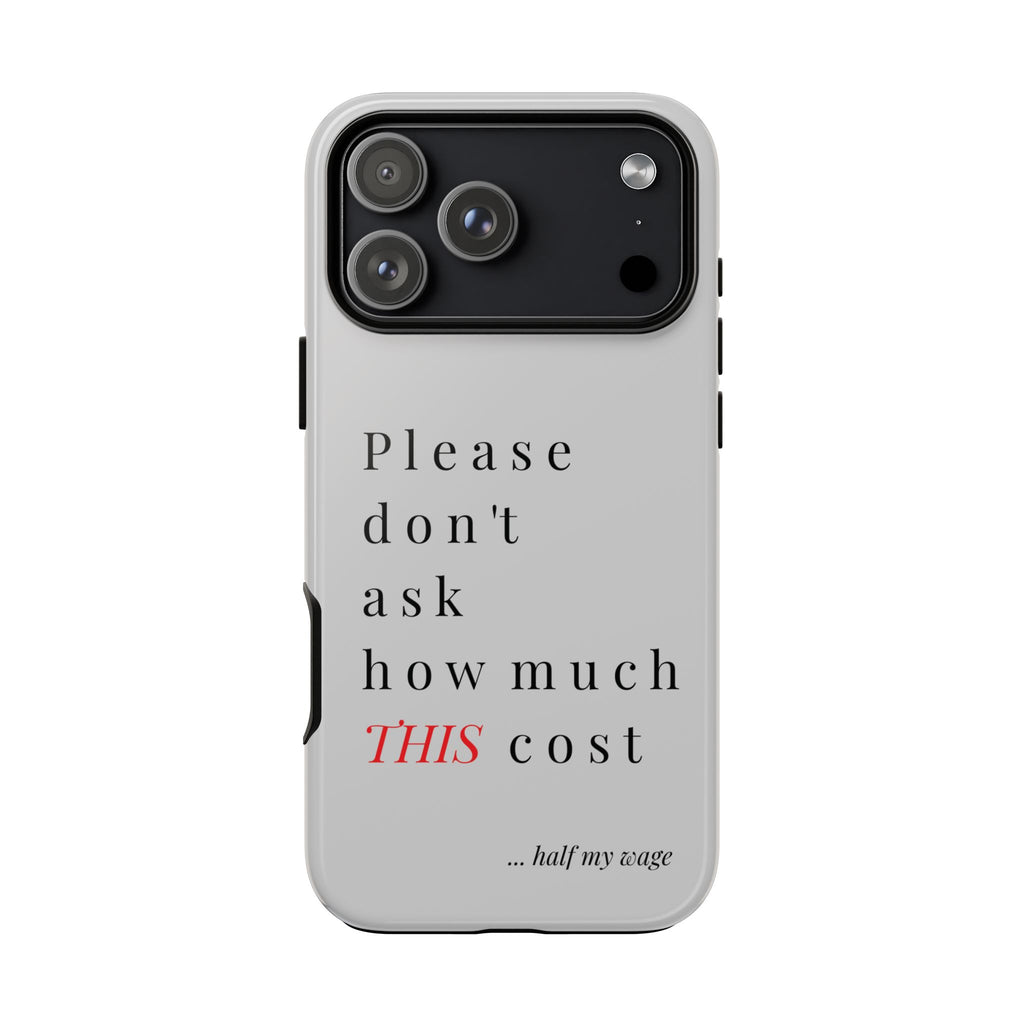 Just, please, don't