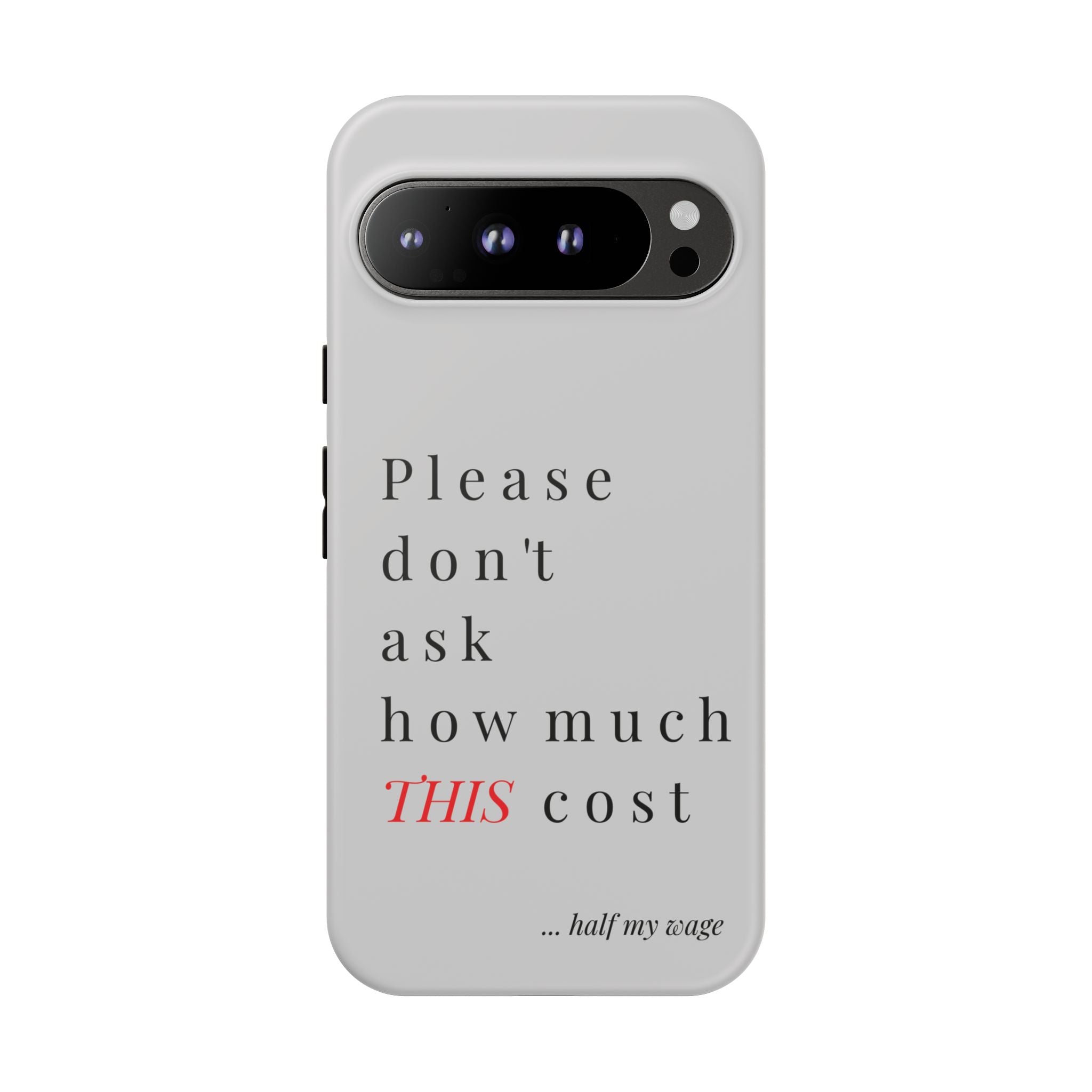Just, please, don't