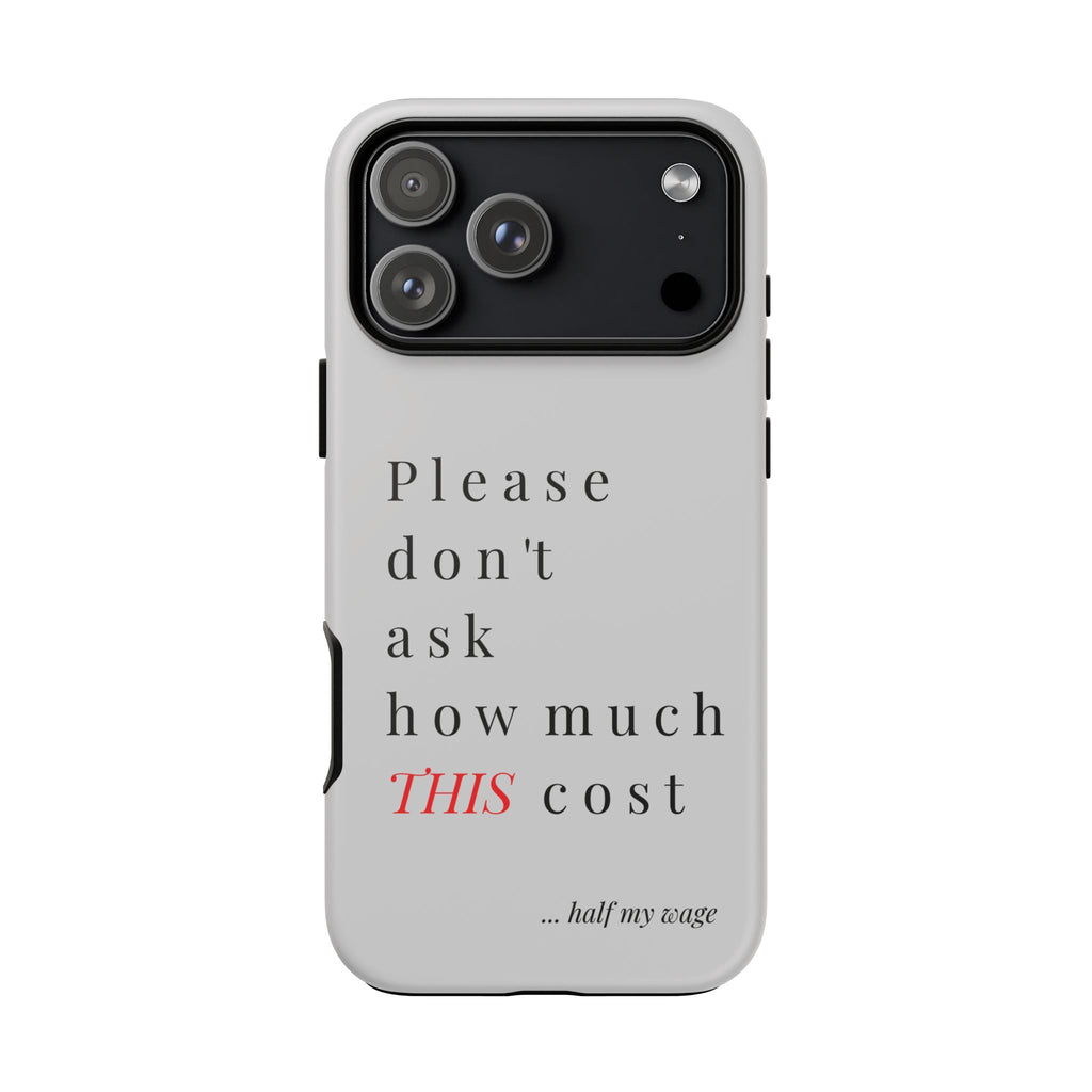Just, please, don't