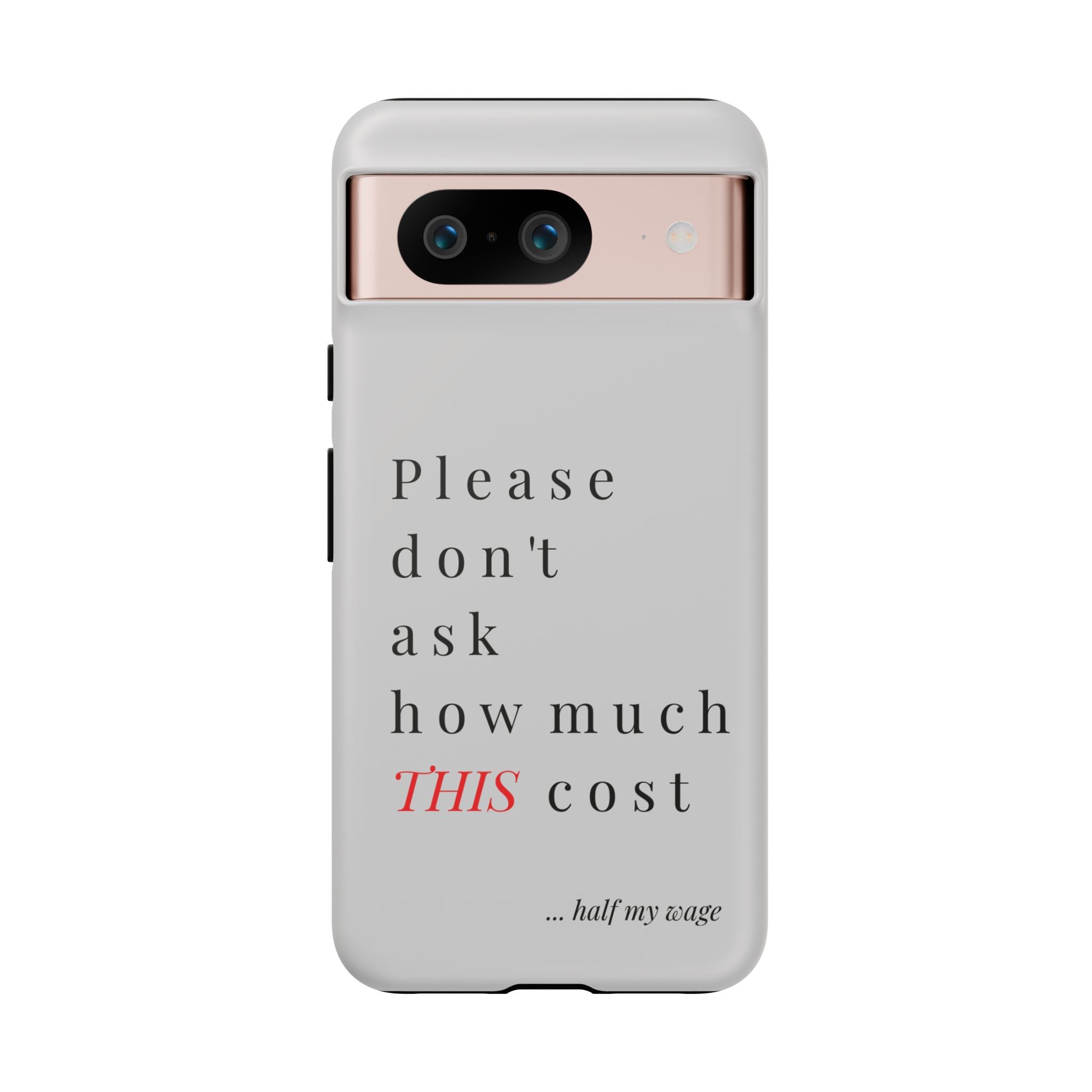 Just, please, don't
